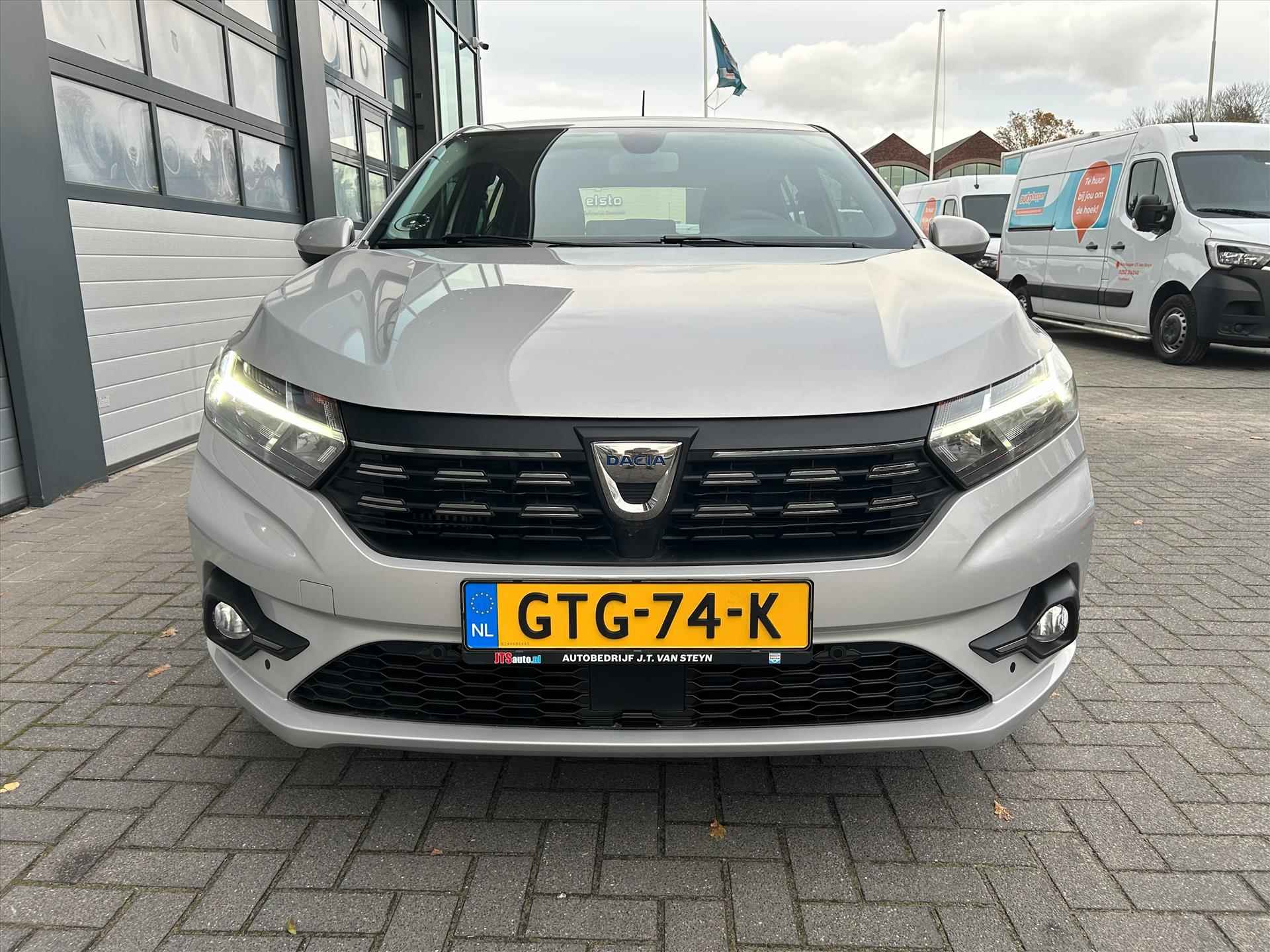 Dacia Sandero 1.0 TCe 90pk, Carplay, Cruise, Cam. Stoelverw. - 3/36