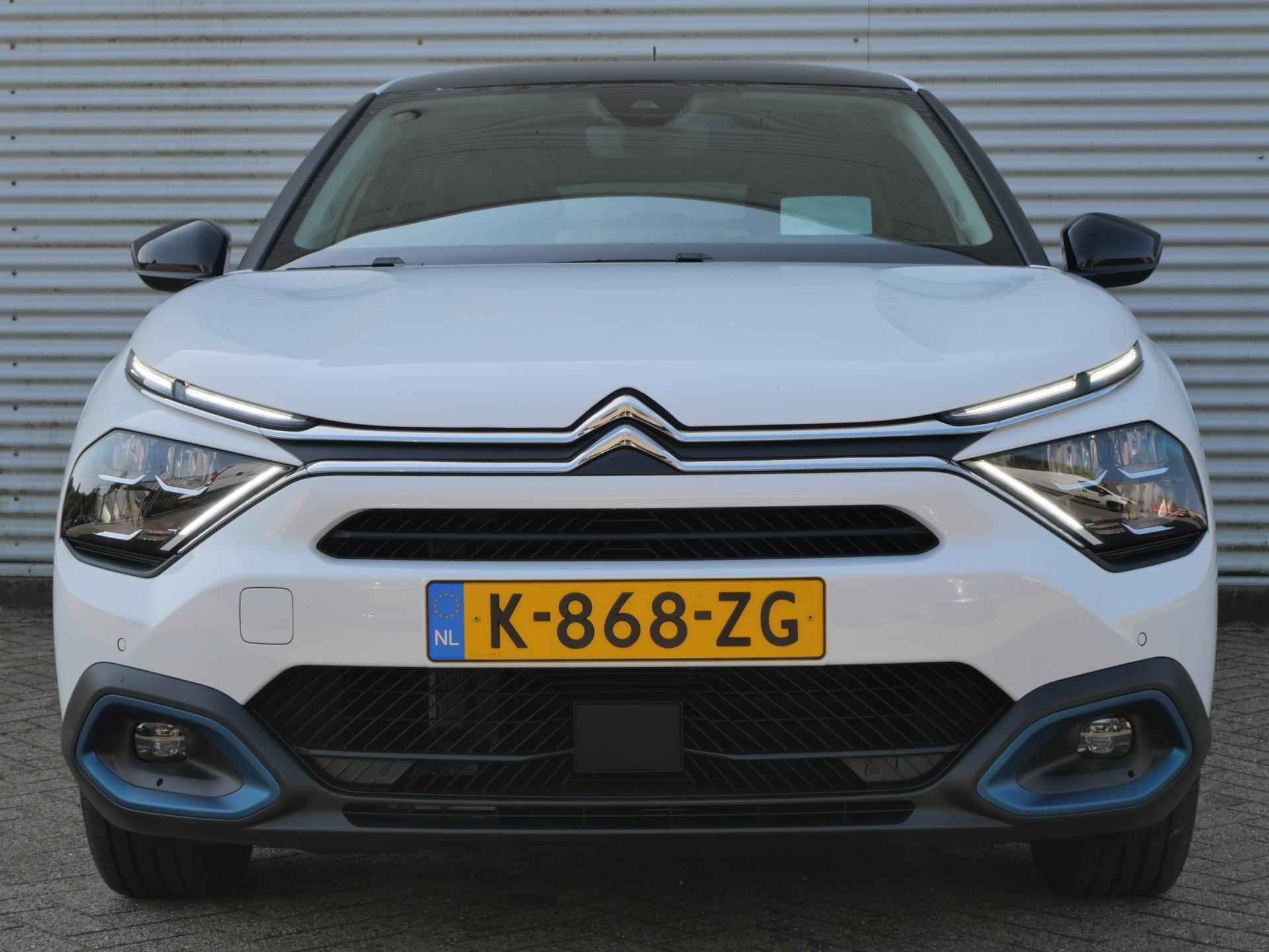 Citroën Ë-C4 5-deurs Shine EV 3-FASEN 50kWh 136pk AUTOMAAT | 12% BIJTELLING! | SCHUIF/KANTELDAK | COMFORTSTOELEN | NAVI | HEAD-UP DISPLAY | CAMERA | CLIMA | ADAPTIVE CRUISE CONTROL - 3/113