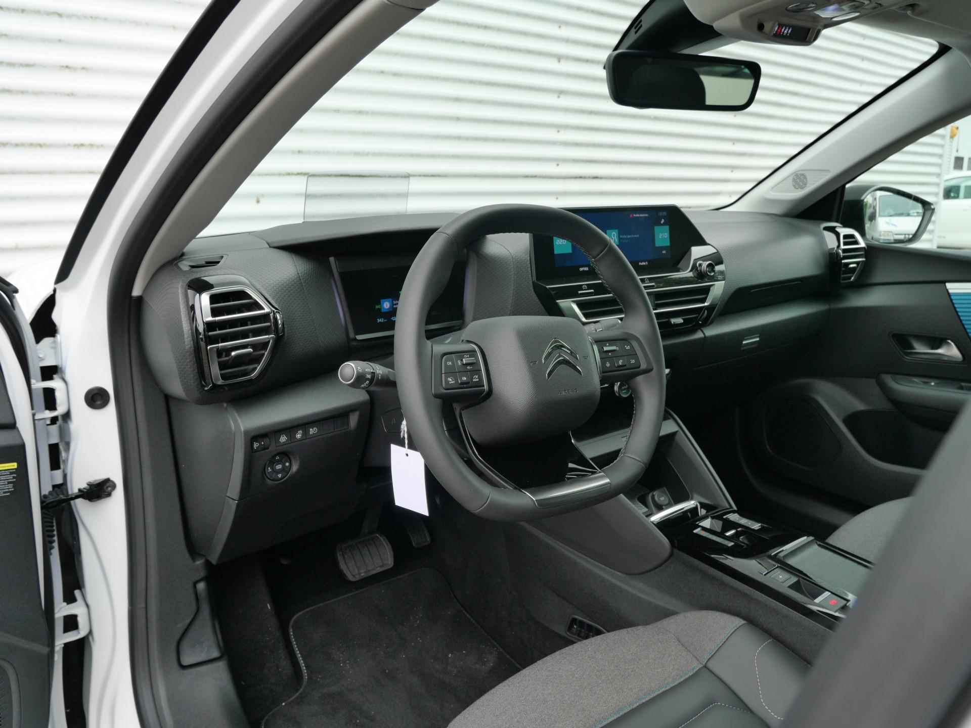 Citroën Ë-C4 5-deurs Shine EV 3-FASEN 50kWh 136pk AUTOMAAT | 12% BIJTELLING! | SCHUIF/KANTELDAK | COMFORTSTOELEN | NAVI | HEAD-UP DISPLAY | CAMERA | CLIMA | ADAPTIVE CRUISE CONTROL - 26/113
