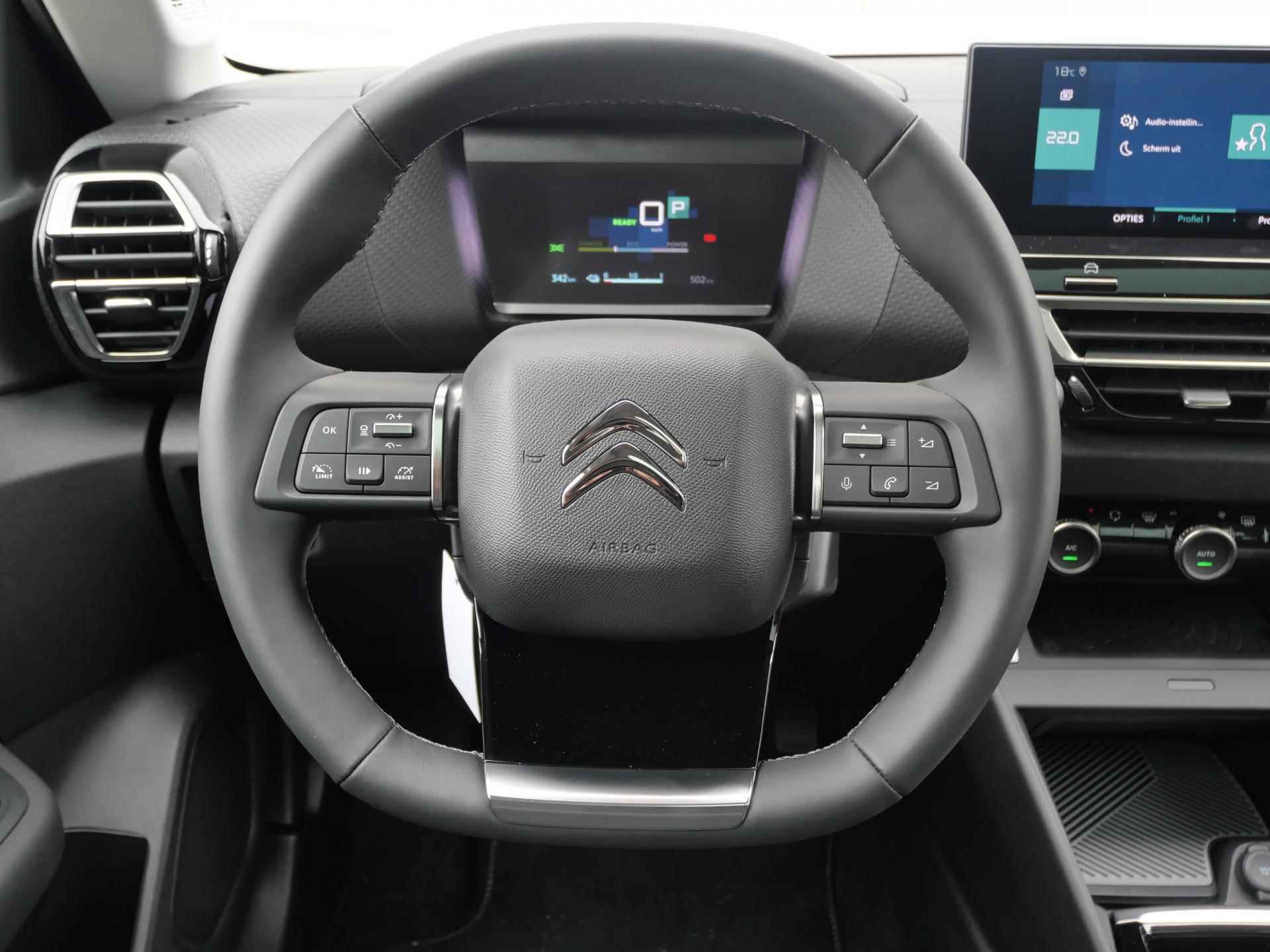 Citroën Ë-C4 5-deurs Shine EV 3-FASEN 50kWh 136pk AUTOMAAT | 12% BIJTELLING! | SCHUIF/KANTELDAK | COMFORTSTOELEN | NAVI | HEAD-UP DISPLAY | CAMERA | CLIMA | ADAPTIVE CRUISE CONTROL - 28/113