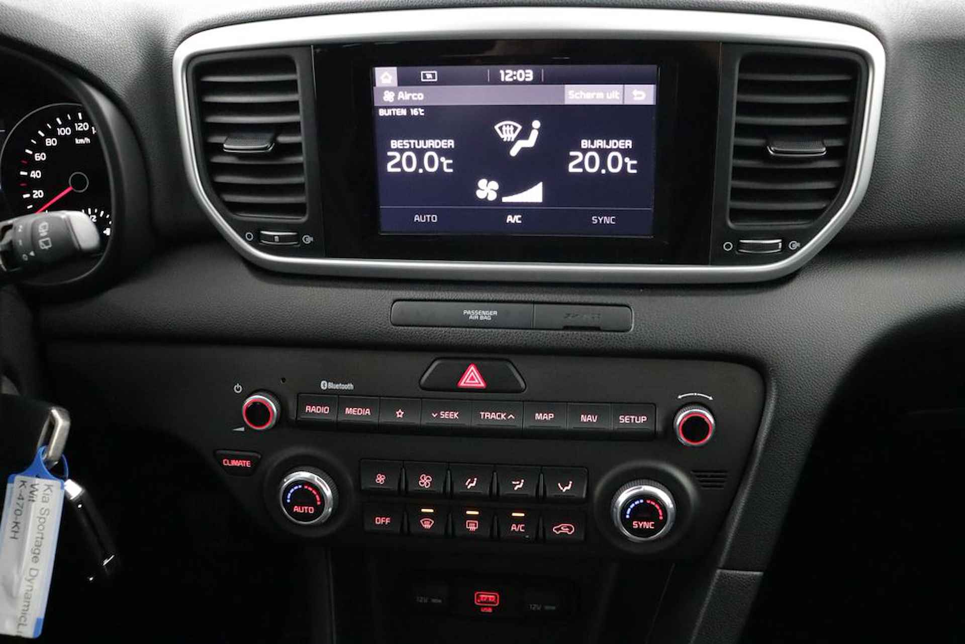 Kia Sportage 1.6 GDI DynamicLine - Navigatie - Trekhaak - Cruise Control - Apple CarPlay / Android Auto - Fabrieksgarantie tot 01-2028 - 38/48