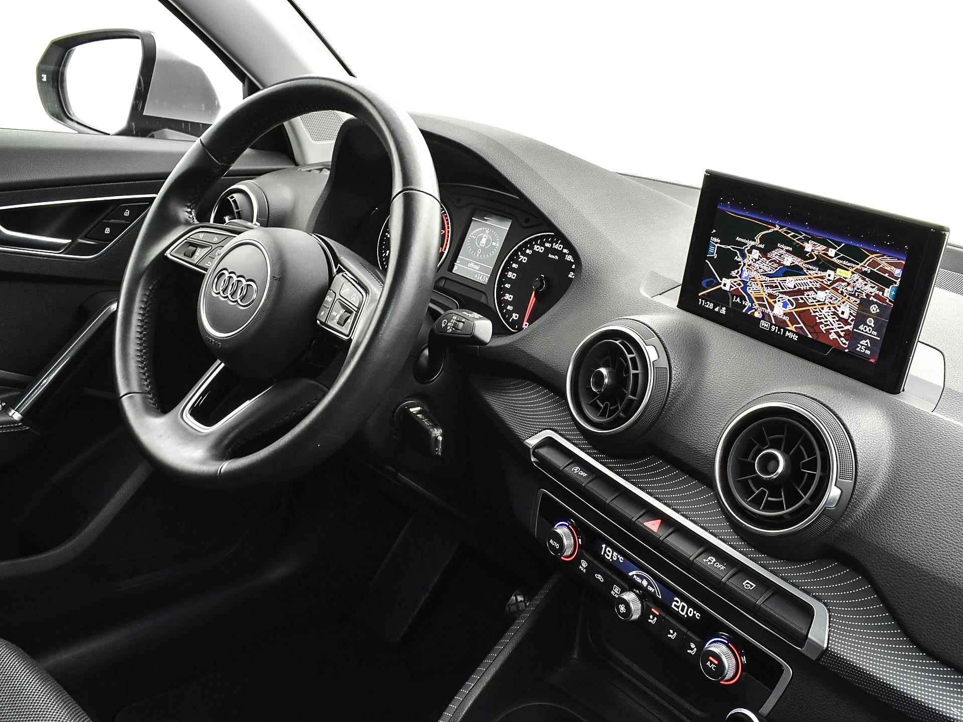 Audi Q2 1.4 TFSI 150pk S-Tronic CoD #limited | Navigatie | Clima | Cruise Control | P-Sensoren | Bluetooth | 18"Velgen | 12 maanden BOVAG Garantie - 11/27
