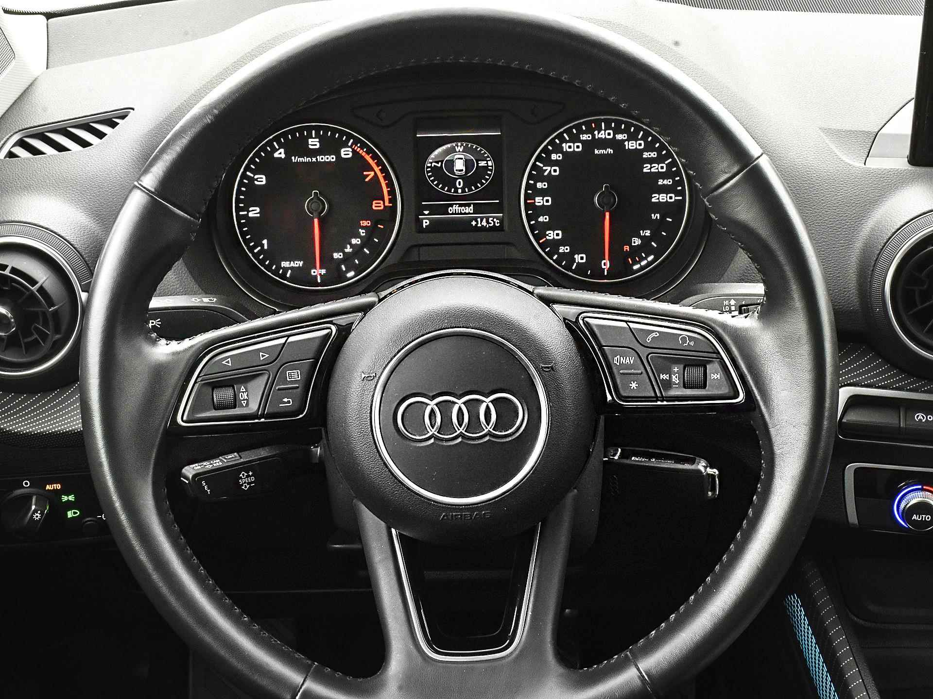 Audi Q2 1.4 TFSI 150pk S-Tronic CoD #limited | Navigatie | Clima | Cruise Control | P-Sensoren | Bluetooth | 18"Velgen | 12 maanden BOVAG Garantie - 14/27