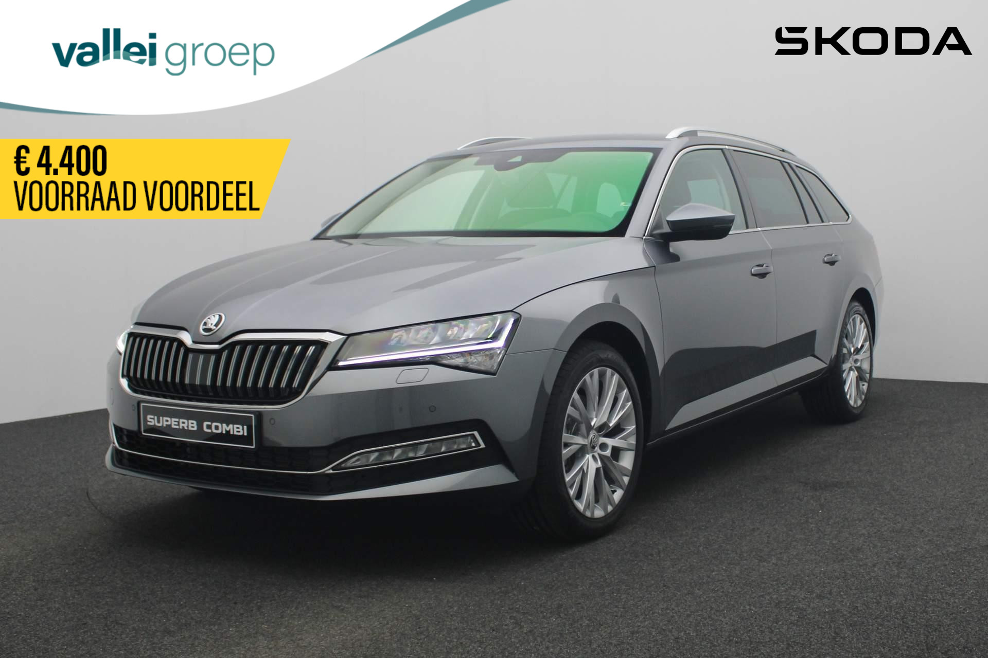 Škoda Superb combi Business Edition Plus 1.5 110 kW / 150 pk TSI Comb | LED | Camera | Stoelverwarming | Keyless | 18 inch