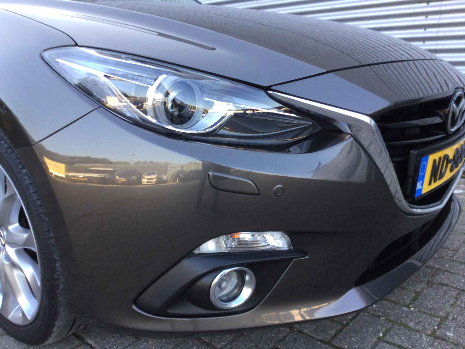 Mazda 3 2.0 GT-M | Leder | PDC | Cruise | - 24/27