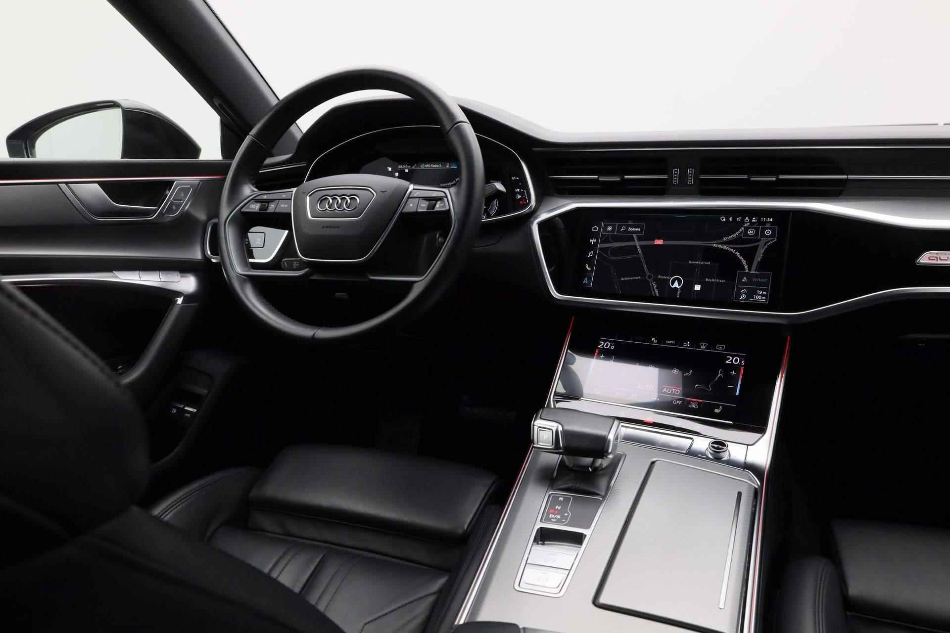 Audi A7 Sportback 50 TFSI e 299PK S-tronic quattro Pro Line Plus | HD Matrix LED | HUD | Keyless | Valcona leder | Camera | ACC | 20 inch - 27/45