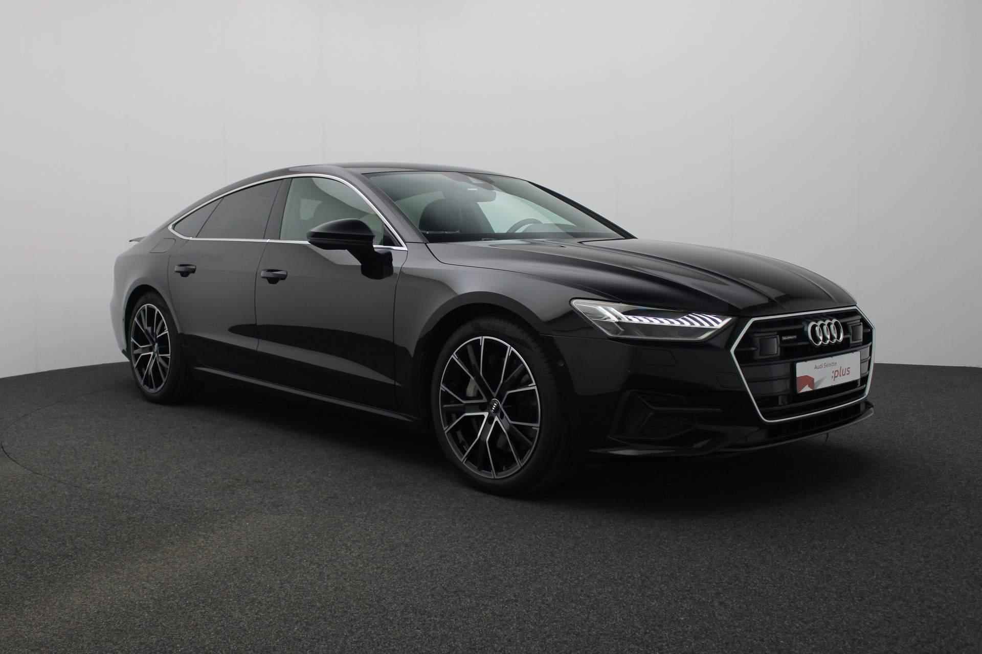 Audi A7 Sportback 50 TFSI e 299PK S-tronic quattro Pro Line Plus | HD Matrix LED | HUD | Keyless | Valcona leder | Camera | ACC | 20 inch - 35/45