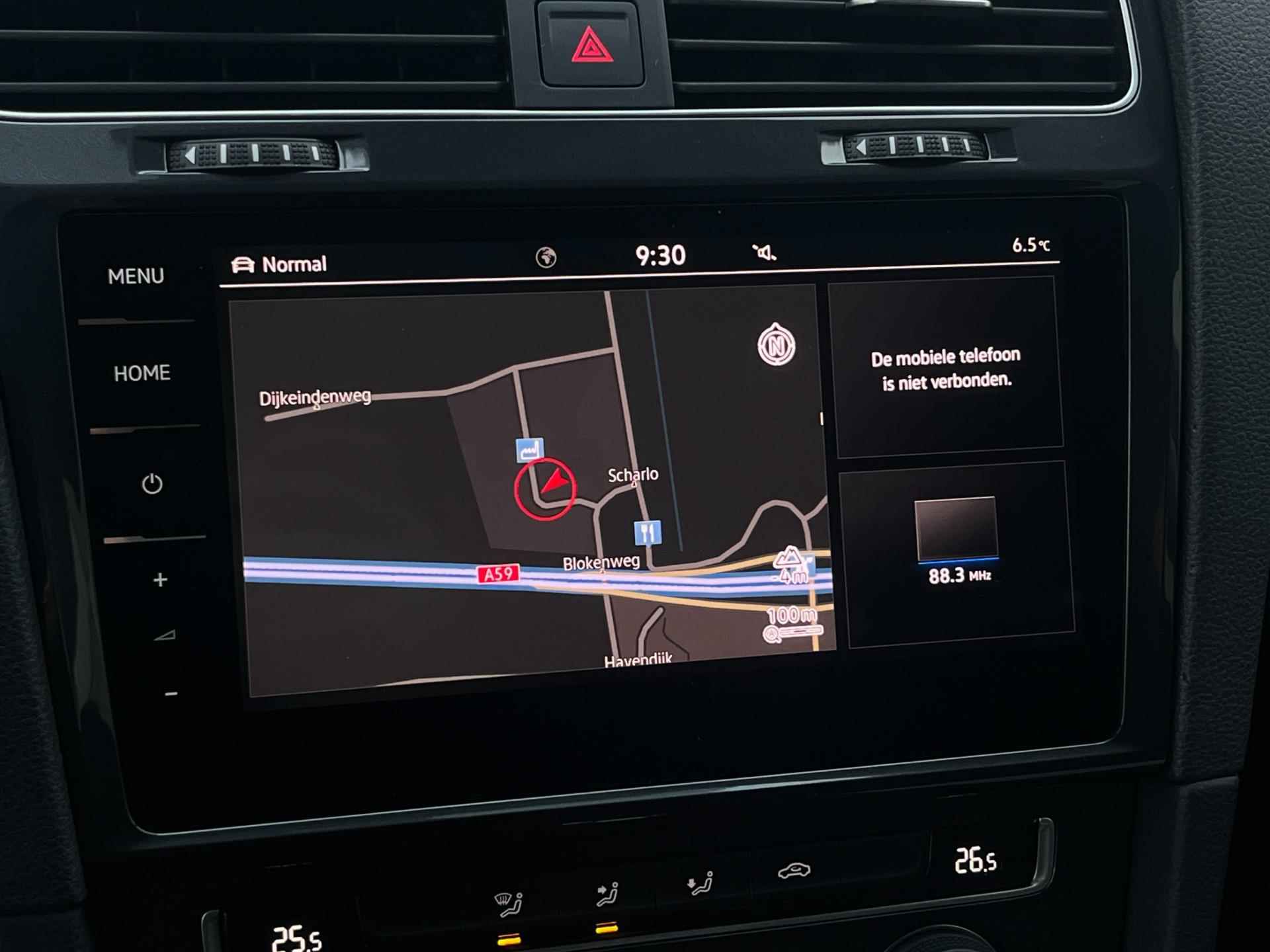 Volkswagen E-Golf 1E EIGENAAR / ACC / WARMTEPOMP / BTW / ECC / PDC / CARPLAY / NAVIGATIE MET NAVIREM - 19/42