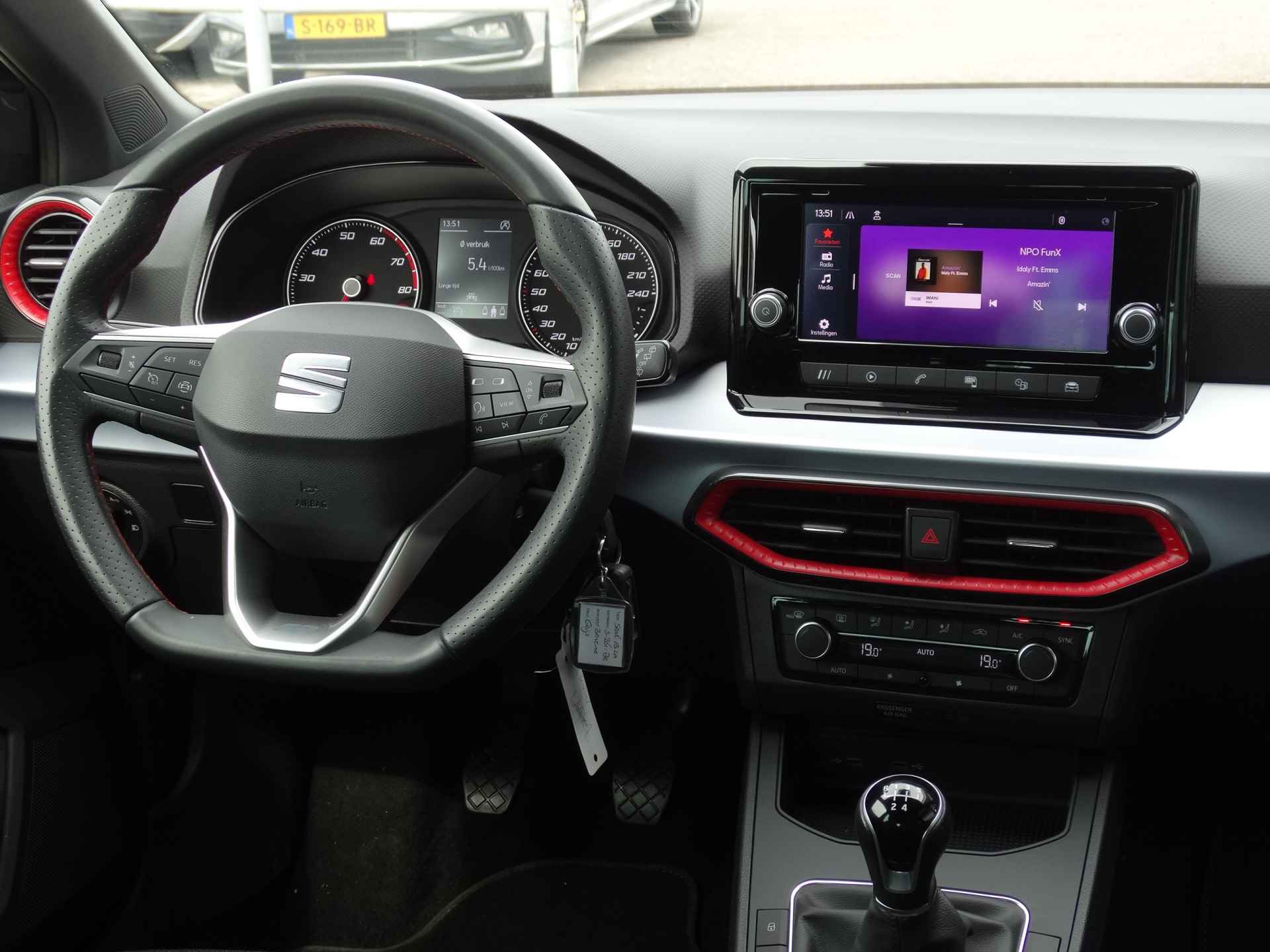 SEAT Ibiza FR 1.0 95 pk TSI | Carplay | Full Led | Cruise control | - 11/30