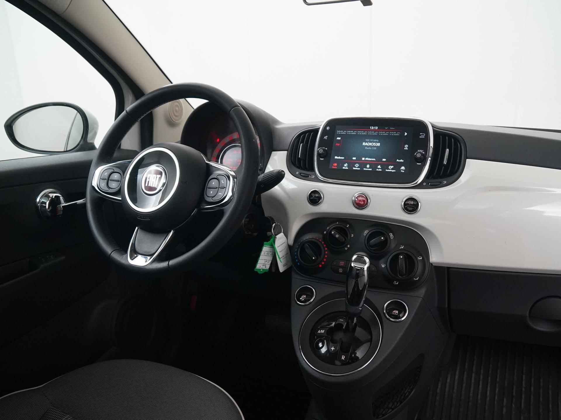 Fiat 500 0.9 TwinAir Turbo Lounge Automaat | Panoramadak | Parkeersensor | Lichtmetalen Velgen | Zondag Open! - 5/31