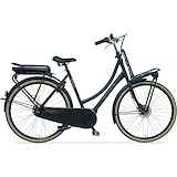 CORTINA Fiets Cortina E-U4 D50 Dames Zwart 50cm 2025