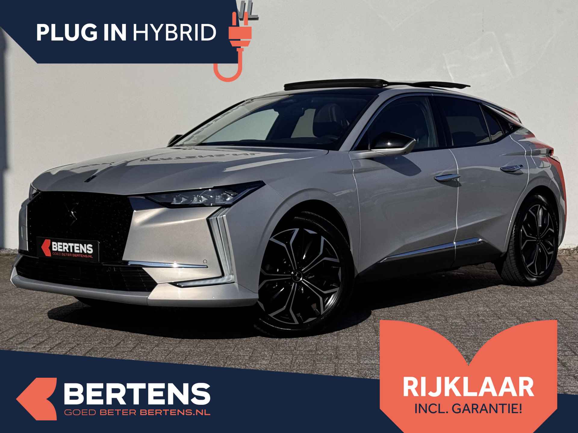 DS 4 E-Tense Rivoli 225pk PHEV | Panoramadak | Lederen bekleding | Zeer compleet | Prijs is rijklaar