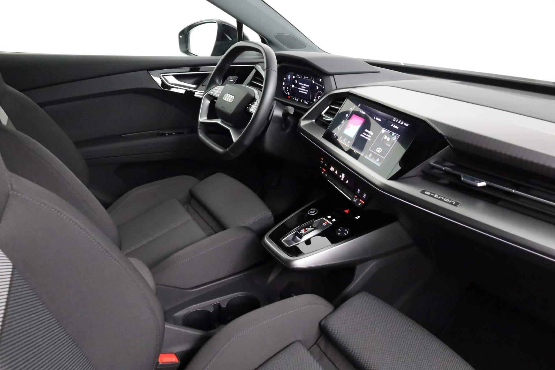 Audi Q4 e-tron 40 204pk Launch edition Advanced 77 kWh | LED | Navi | ACC | Keyless | 20 inch - 41/46
