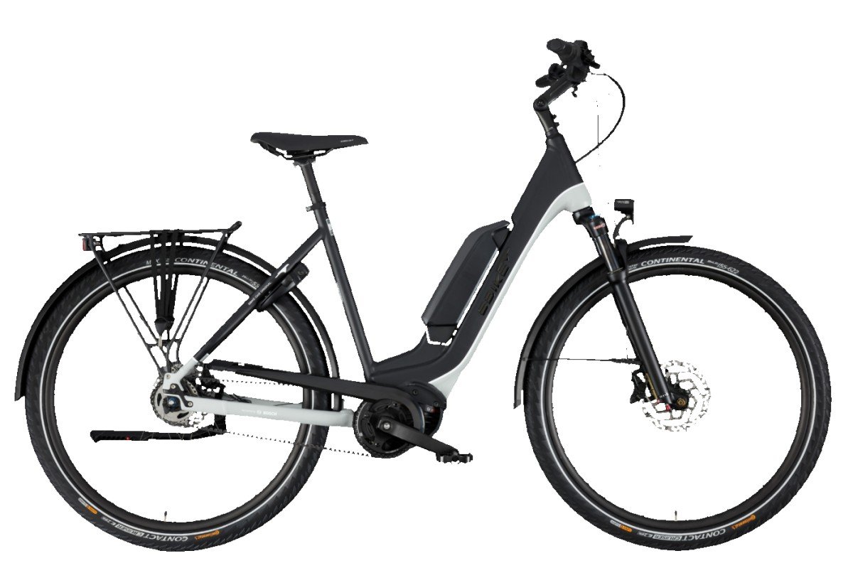 Advanced Ebike Das Original Trekking Plus 500Wh Lage instap Black - Grey Matt 50cm 2023