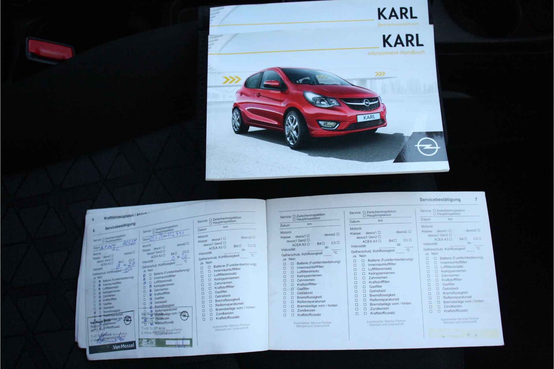 Opel KARL 1.0 75PK 5-DRS 120 JAAR EDITION / AIRCO / LED / BLUETOOTH / CRUISECONTROL / 1E EIGENAAR / NIEUWSTAAT !! - 30/30