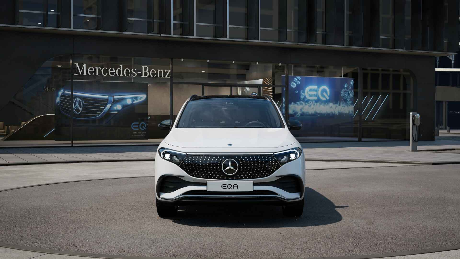 Mercedes-Benz EQA 250+ AMG Line 71 kWh | Nightpakket | Parkeerpakket met achteruitrijcamera | KEYLESS-GO comfort pakket | Winter pakket | GUARD 360° Voertuigbescherming Plus | EASY PACK achterklep | - 3/25