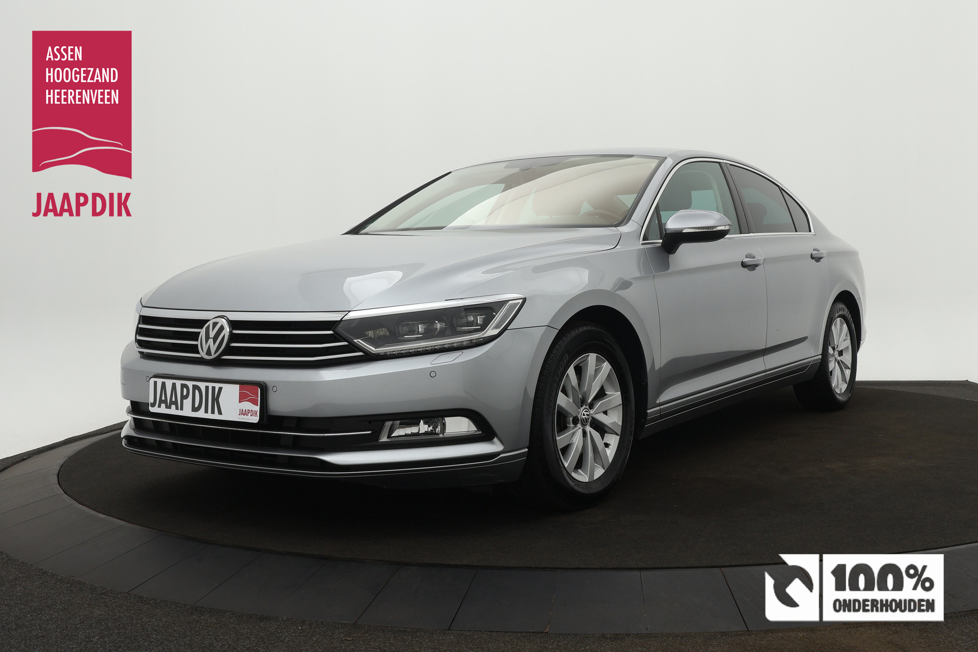 Volkswagen Passat BWJ 2018 1.6 TDI Comfortline Business AUTOMAAT FULL.LED / TREKHAAK / KEYLESS.START / V+A PDC / APPLE.CARPLAY / ANDROID.AUTO / ADDAPT.CRUISE / DAB+ / NAVI / CLIMA / LMV / ELEK.PAKKET / ARMSTEUNEN / ISOFIX