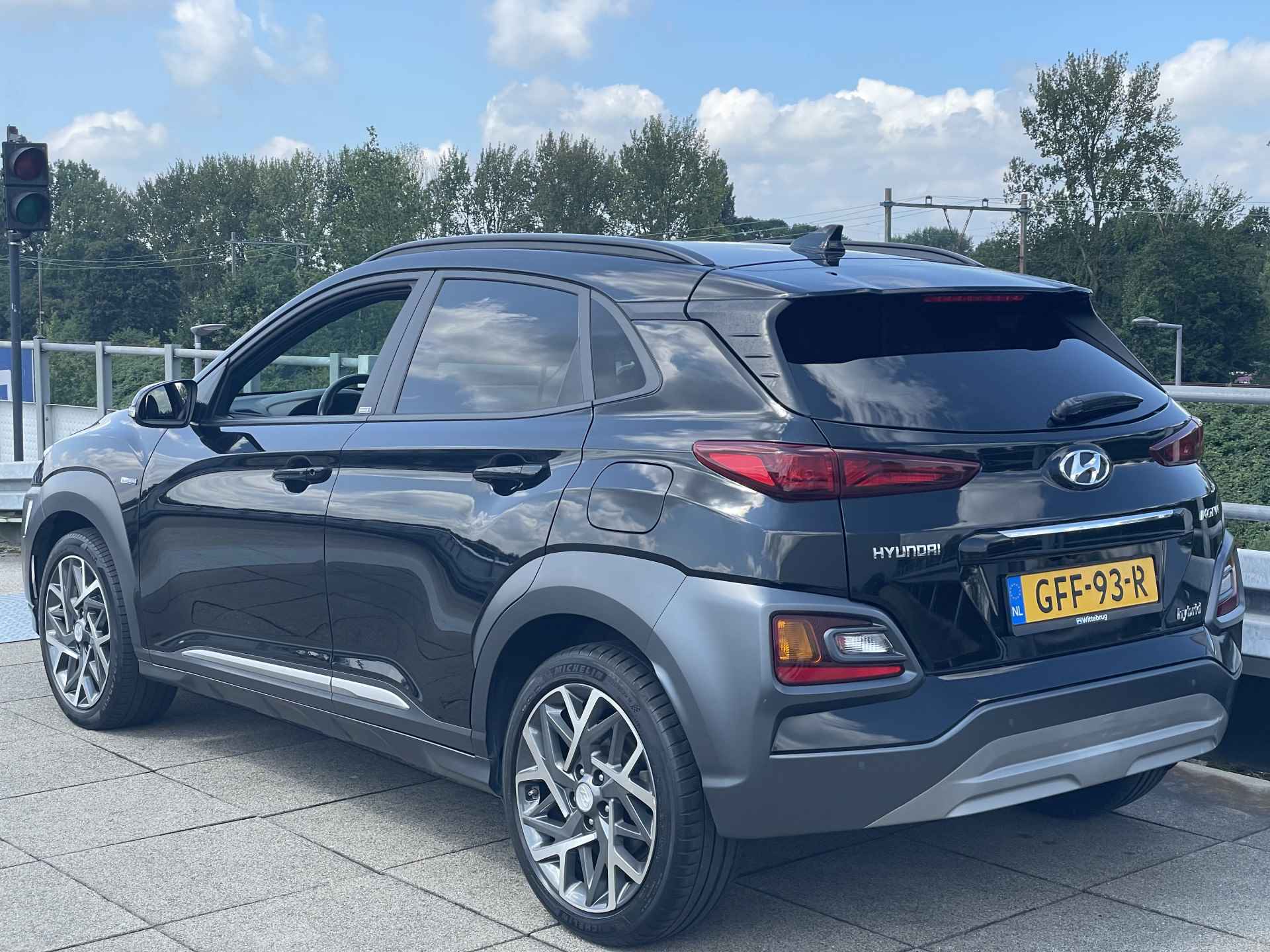 Hyundai KONA 1.6 GDI HEV 1st Edition | Halflederen interieur | 18inch Lichtmetalen velgen | Rijklaarprijs! | - 8/38