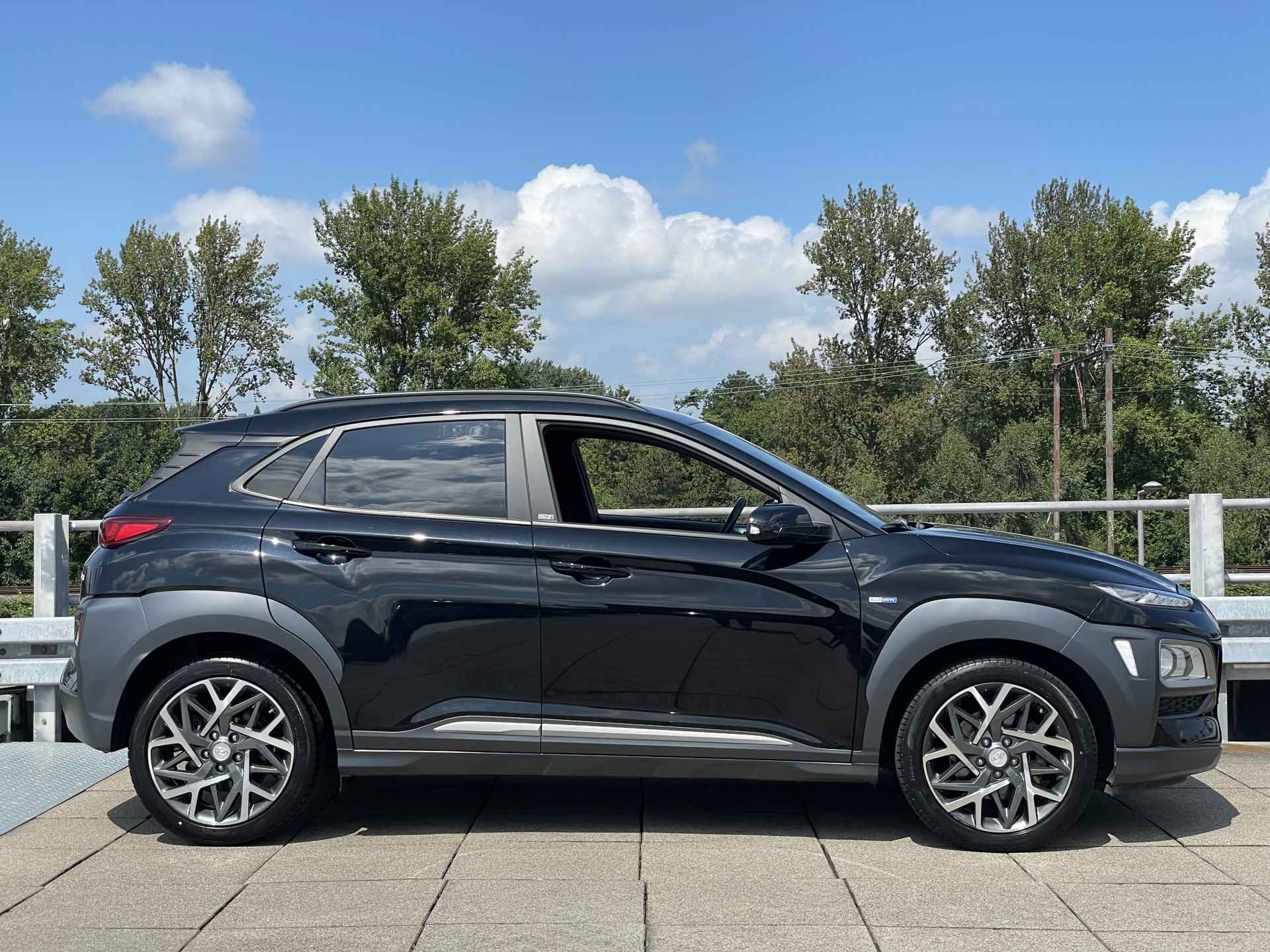 Hyundai KONA 1.6 GDI HEV 1st Edition | Halflederen interieur | 18inch Lichtmetalen velgen | Rijklaarprijs! | - 36/38