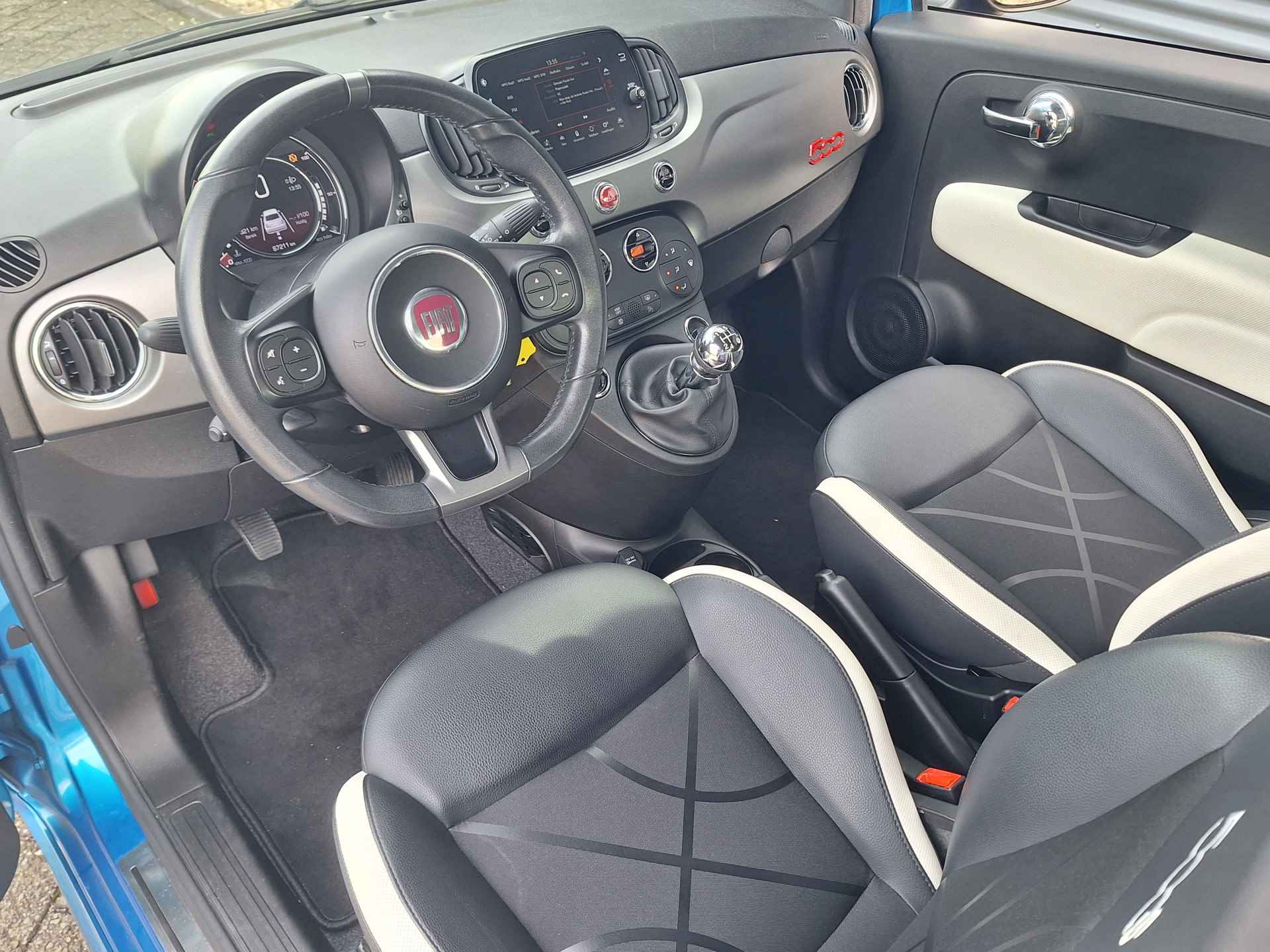 Fiat 500 0.9 TwinAir Turbo Sport | Navigatie | Parkeersensoren | Cruise Control | Climate Control | Apple Carplay en Android Auto | - 9/43