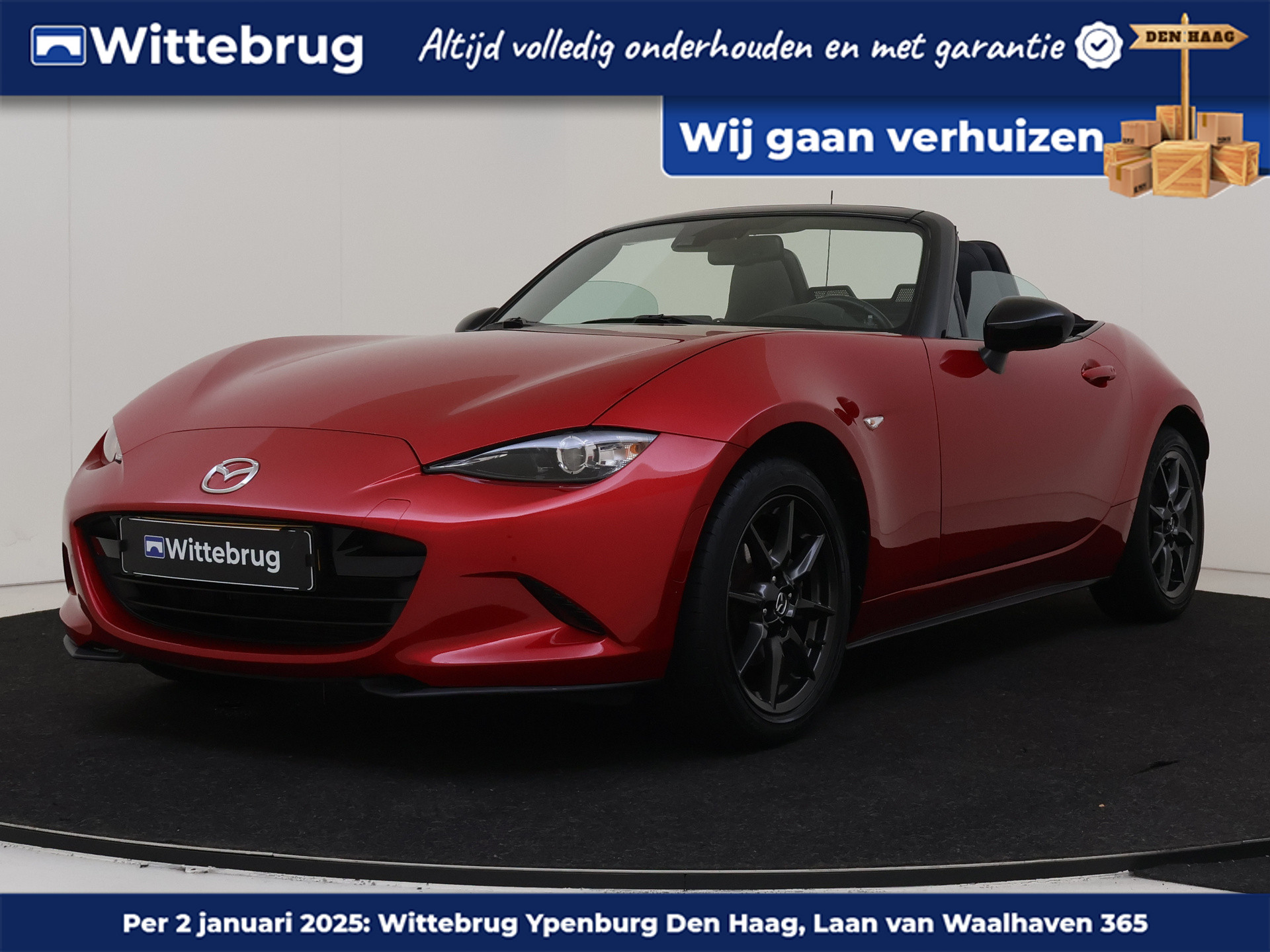 Mazda MX-5 1.5 SkyActiv-G 131 GT-M | Navigatie | Lederen Bekleding | Parkeerhulp Achter