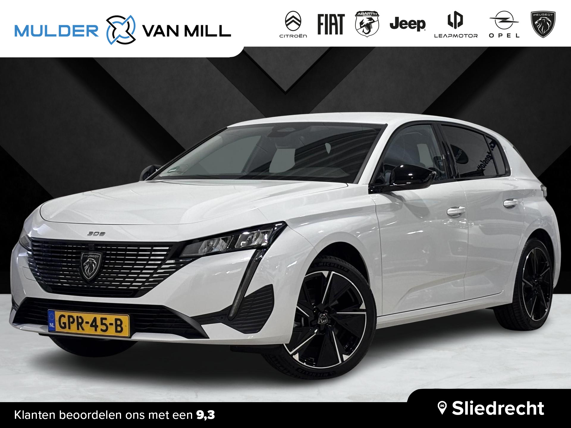 Peugeot e-308 5-deurs Allure Pack EV 54kWh 156pk AUTOMAAT | NAVI | 360° CAMERA | STOEL + STUURVERW. | ADAPTIVE CRUISE | SMART KEYLESS | DAB+ |