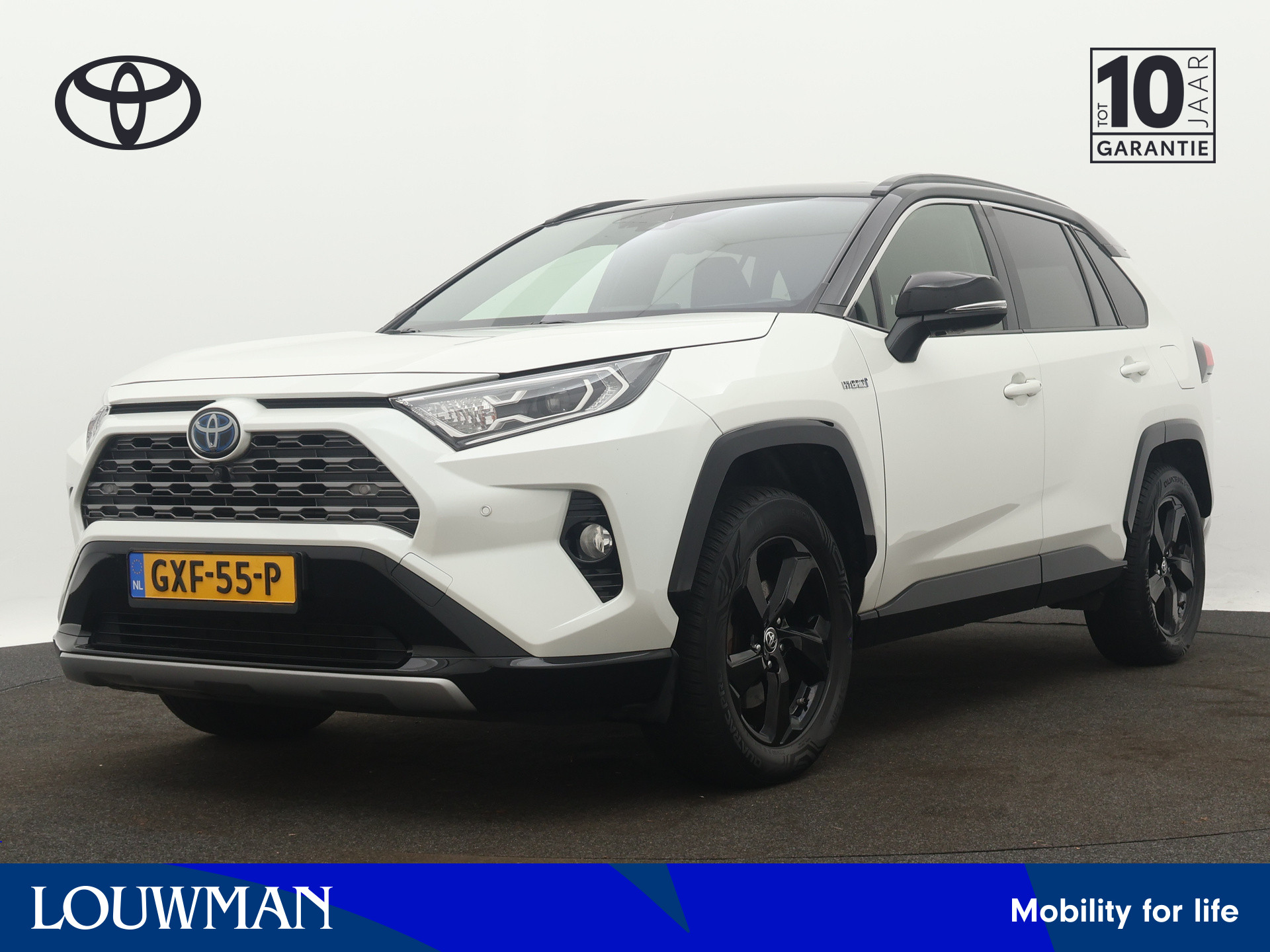 Toyota RAV4 2.5 Hybrid Bi-Tone Limited | Navigatie | 360 Camera | Trekhaak | Stoelverwarming | Parkeersensoren | LM velgen | Draadloze telefoonlader |