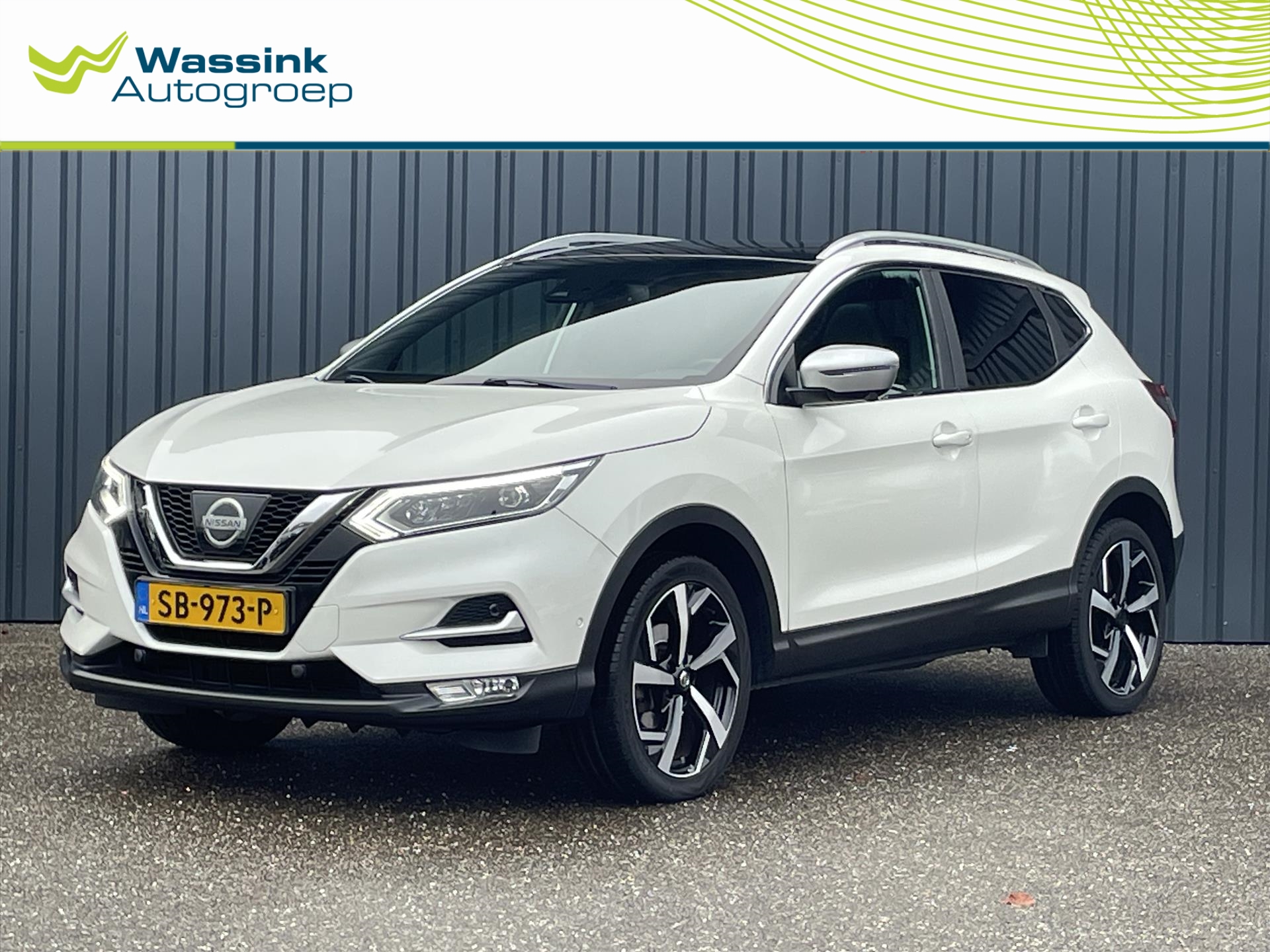 NISSAN Qashqai 1.2  DIG-T 115pk Tekna+ I Trekhaak 1200KG I Bose I Panodak I Stoel/Voorruit Verwarming I  360 Camera I Elektr. Geheugen Stoel I Vol Leder I