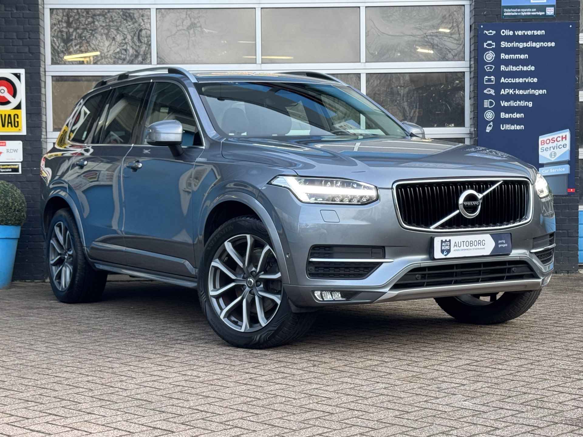 Volvo XC90 2.0 D5 AWD Momentum Prijs Inclusief Onderhoud & 12 Maand BOVAG Garantie | Trekhaak | Achteruitrijcamera | Cruise Control Adaptief | - 47/57