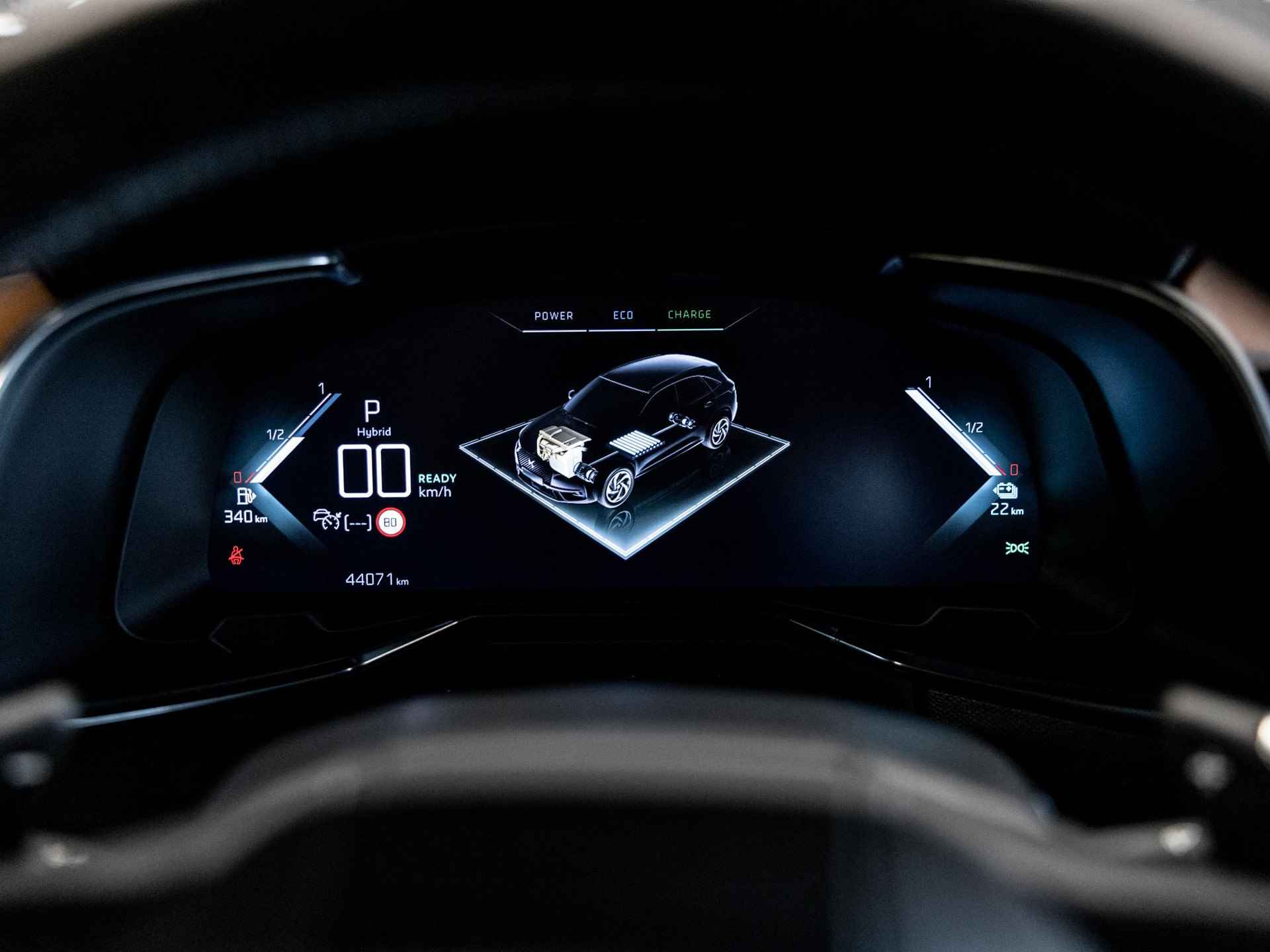 DS 7 Crossback E-Tense 4x4 Louvre | Panorama schuif/kanteldak |  HiFi FOCAL | Elektrische achterklep | Geventileerde, verwarmde voorstoelen met massagefunctie | DS Drive Assist | 360 vision | - 31/59