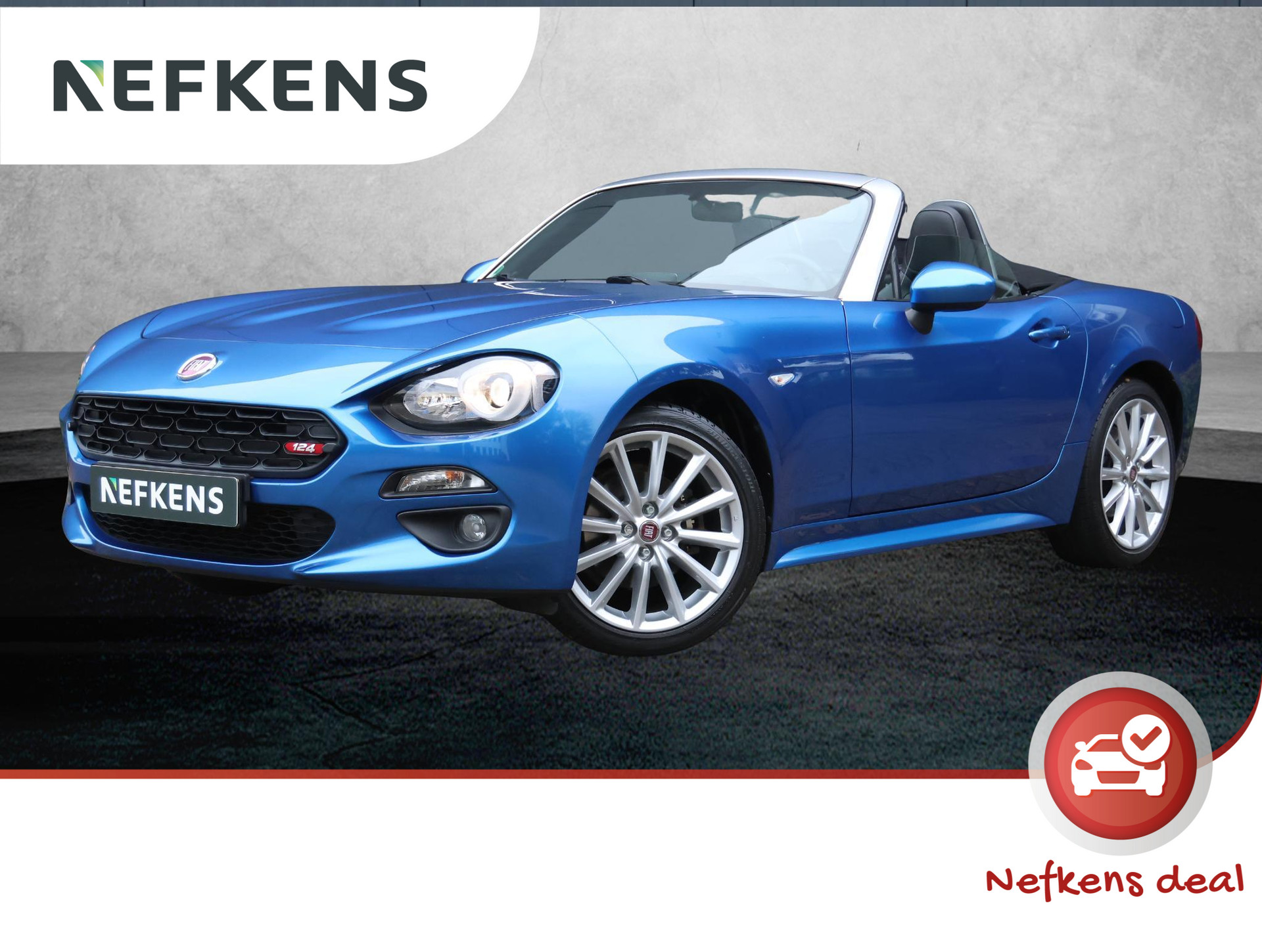 Fiat 124 Spider 140pk MultiAir Turbo Lusso (UNIEK!!/Climate/Cruise/PDC/LMV/GOED ondh.)