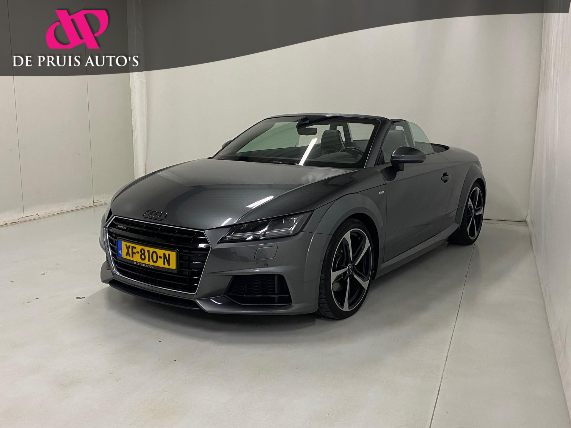 Audi TT Roadster 2.0 TFSI quattro 2x S Line Nekverwarming 19inch Leer Schaalstoel Drive select Navi