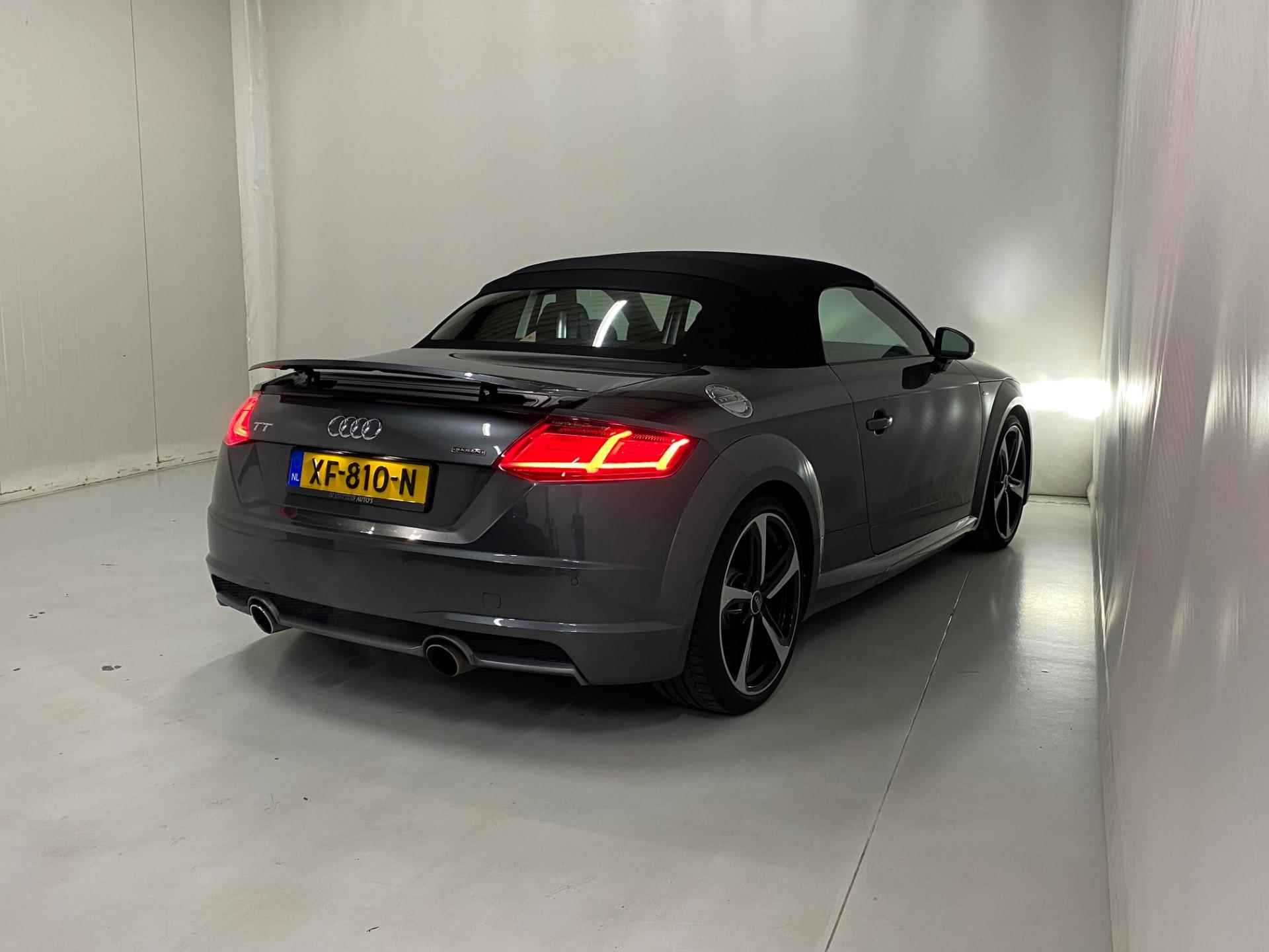 Audi TT Roadster 2.0 TFSI quattro 2x S Line Nekverwarming 19inch Leer Schaalstoel Drive select Navi - 35/40