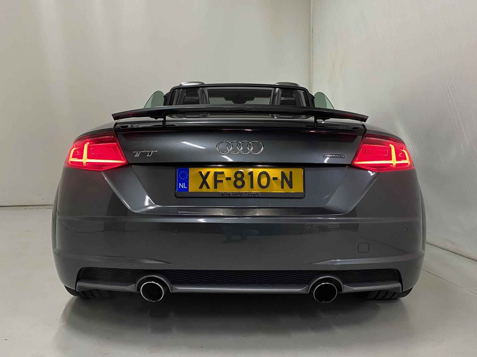 Audi TT Roadster 2.0 TFSI quattro 2x S Line Nekverwarming 19inch Leer Schaalstoel Drive select Navi - 38/40