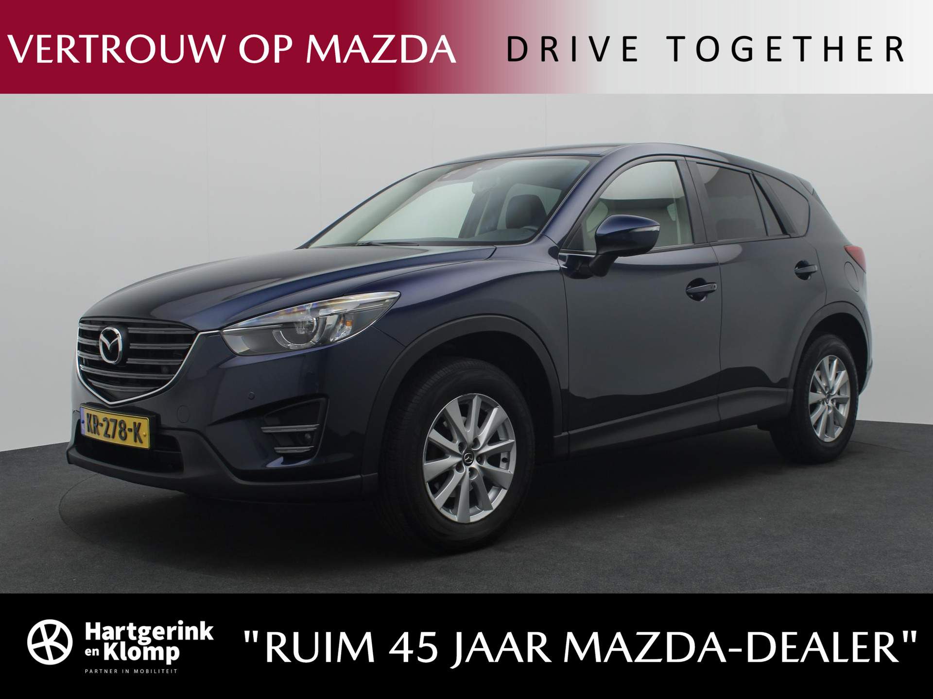 Mazda CX-5 2.0 SkyActiv-G Skylease GT met vaste trekhaak en Apple CarPlay : dealer onderhouden