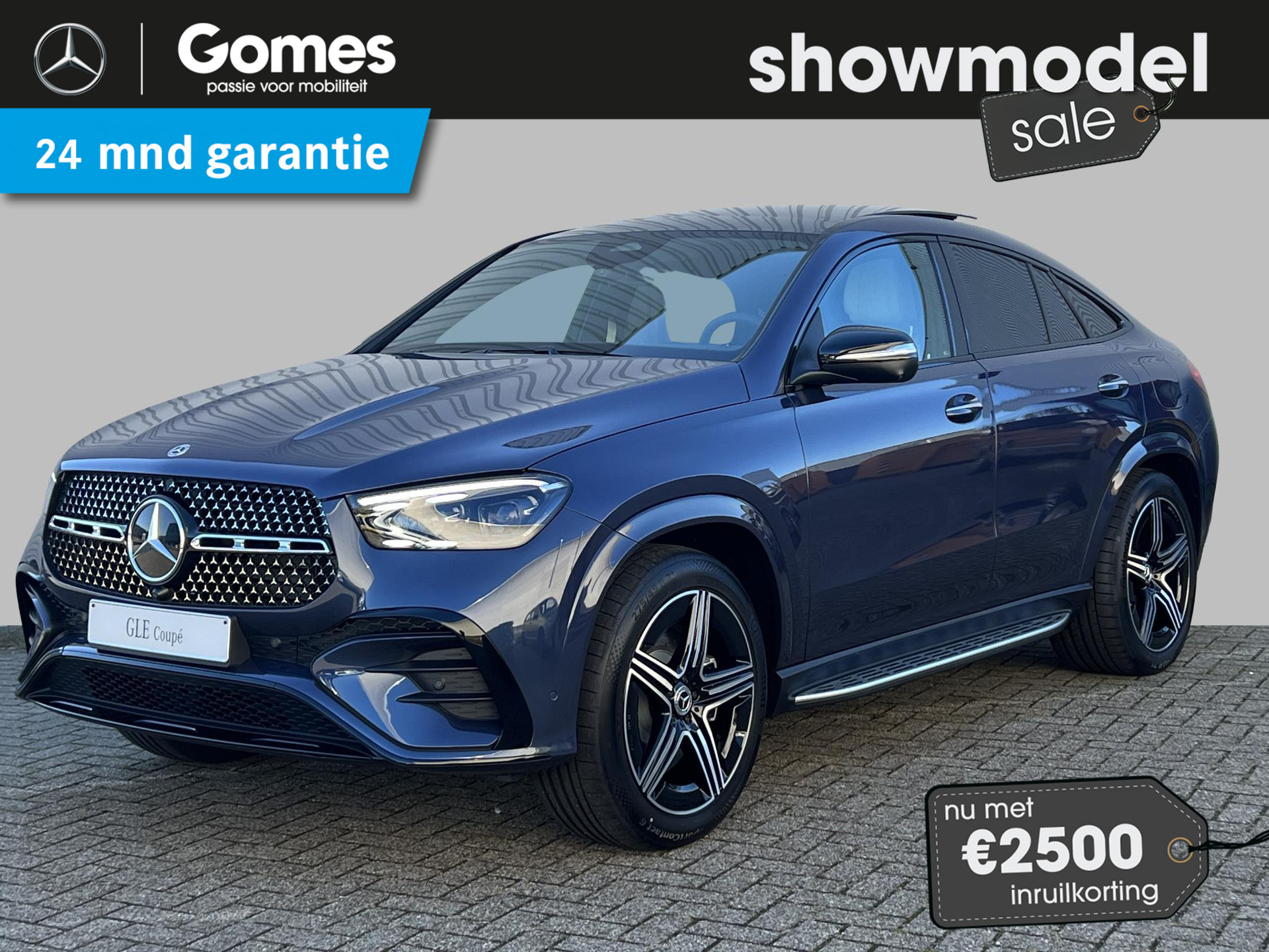 Mercedes-Benz GLE Coupé 400 e 4MATIC AMG Line | Leder Beige | Premium Plus | Night Pakket | Winter Pakket | Rijassistentie Pakket | Panoramadak | AIRMATIC | Burmester Surround | Head-up Display | Apple CarPlay | Android Auto | 360° Camera | Stoelventilatie