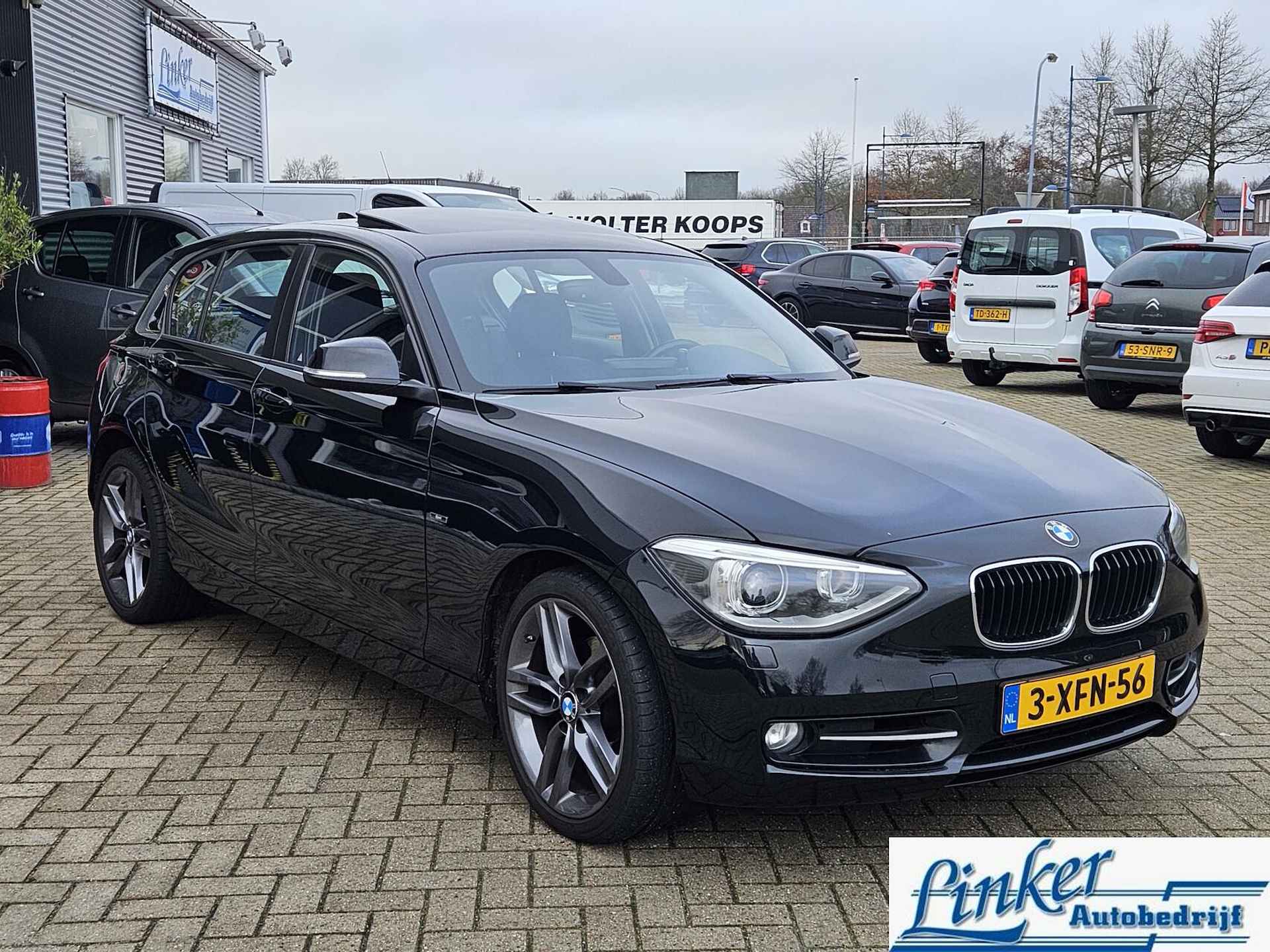 BMW 1-serie 118i SPORT LINE AUTOMAAT SCHUIFDAK NLAUTO STOELVERW - 6/28