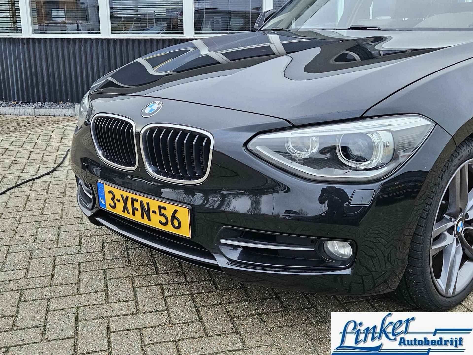 BMW 1-serie 118i SPORT LINE AUTOMAAT SCHUIFDAK NLAUTO STOELVERW - 8/28