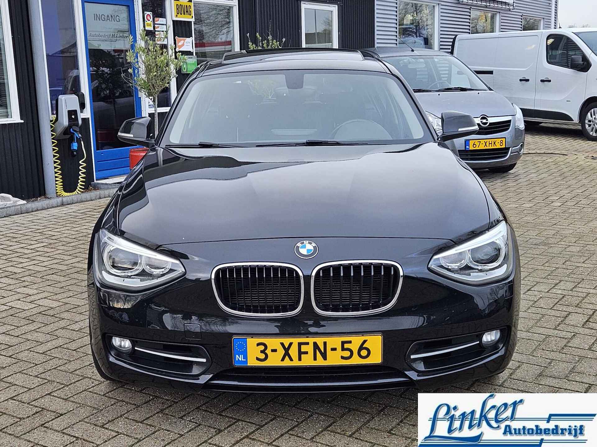 BMW 1-serie 118i SPORT LINE AUTOMAAT SCHUIFDAK NLAUTO STOELVERW - 10/28