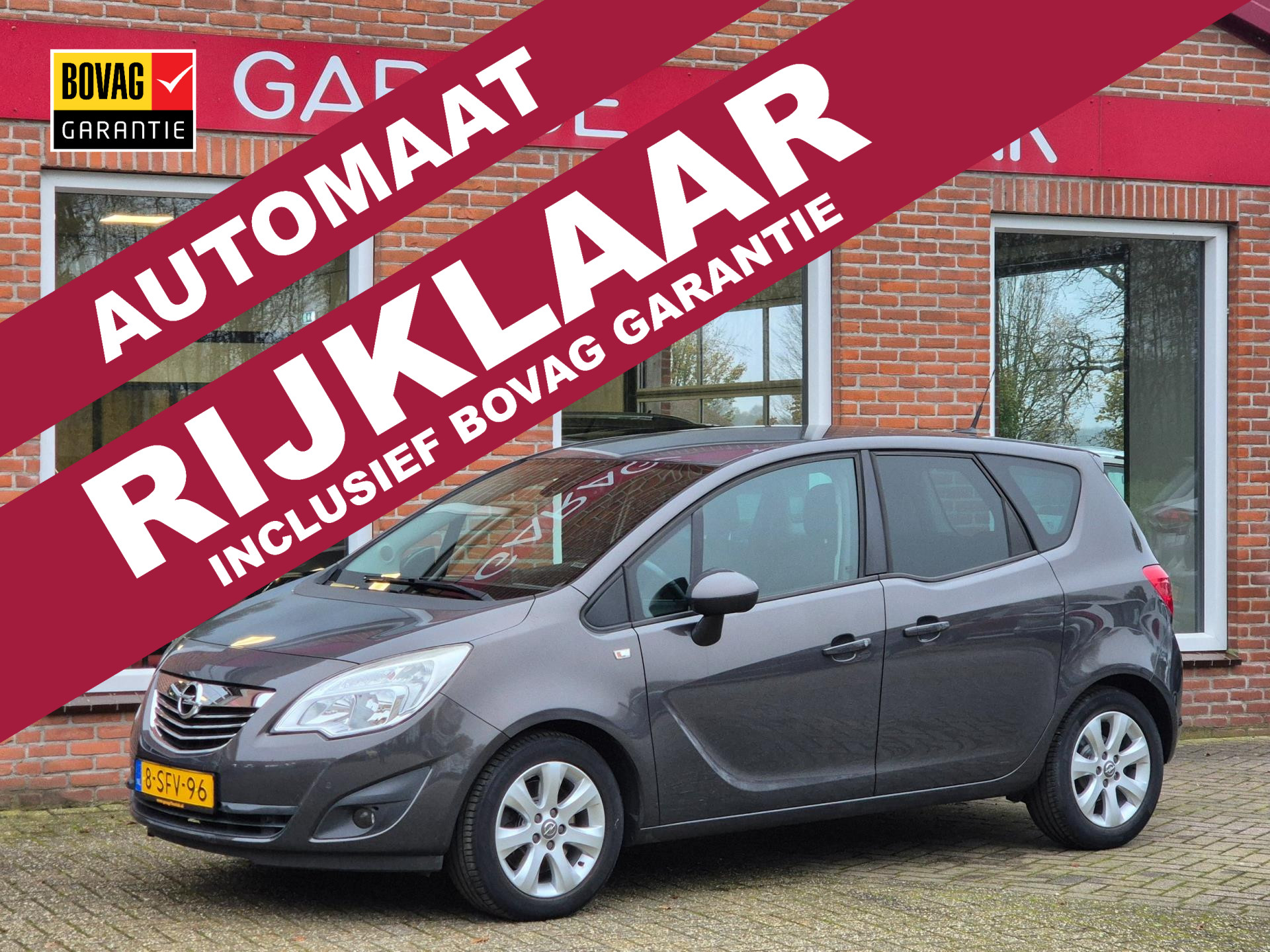 Opel Meriva 1.4 Turbo Cosmo 140PK 5drs AUTOMAAT clima, cruise, navi, lmv, trekhaak RIJKLAAR