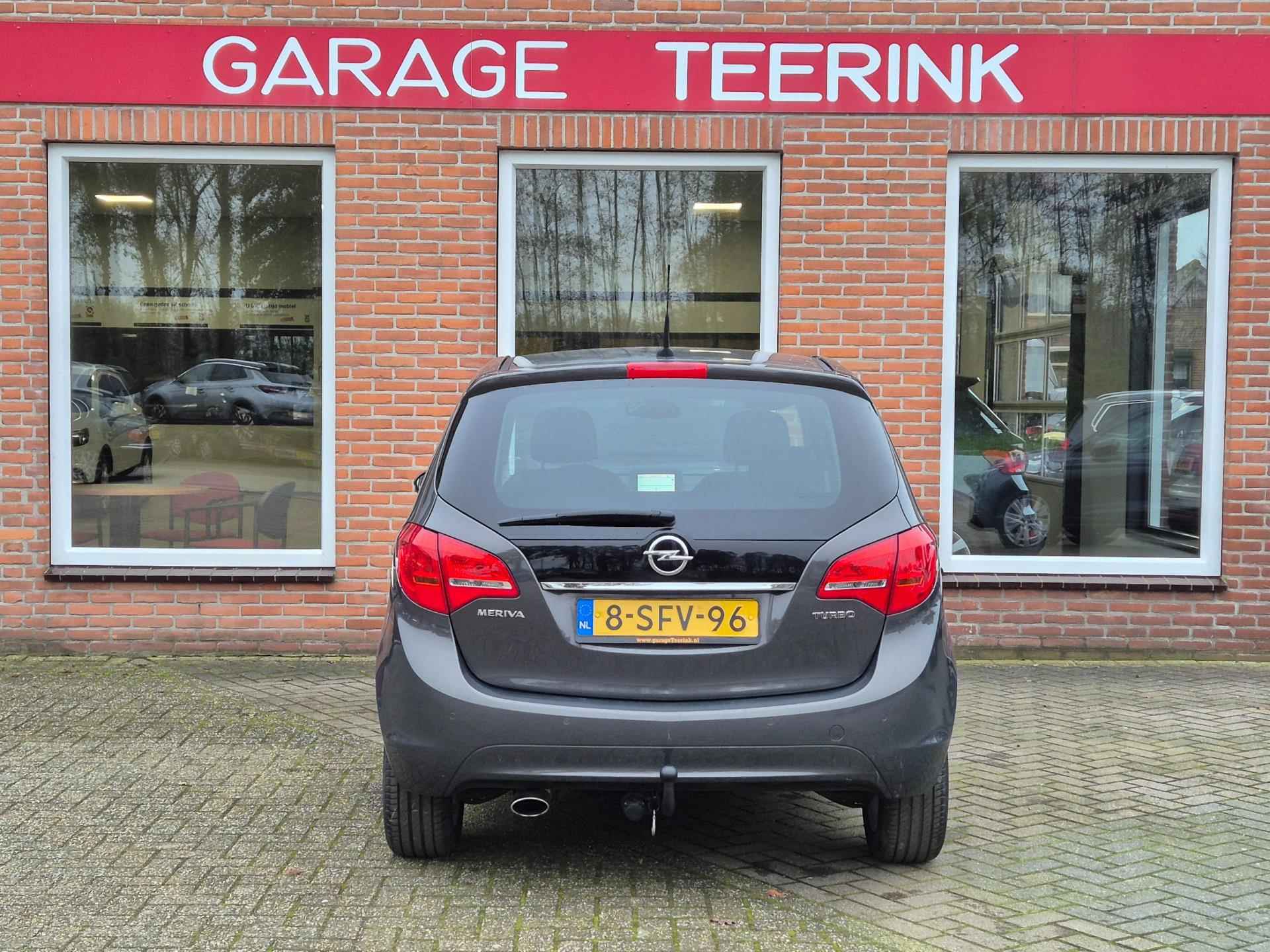 Opel Meriva 1.4 Turbo Cosmo 140PK 5drs AUTOMAAT clima, cruise, navi, lmv, trekhaak RIJKLAAR - 16/17