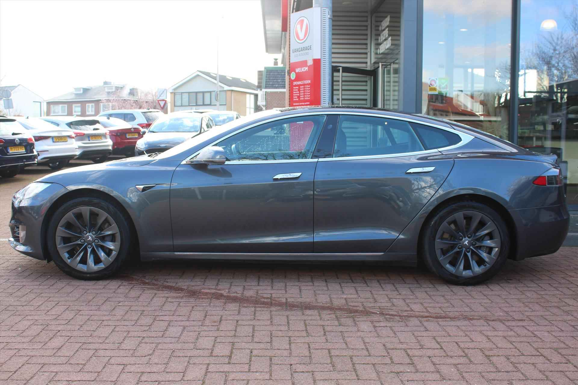 TESLA Model S 75D Base | CCS | Half-Leder | Privacy | Extra nieuwe winterbandenset | Orig. NL | Auto-Pilot | Premium Connectivity | - 3/16