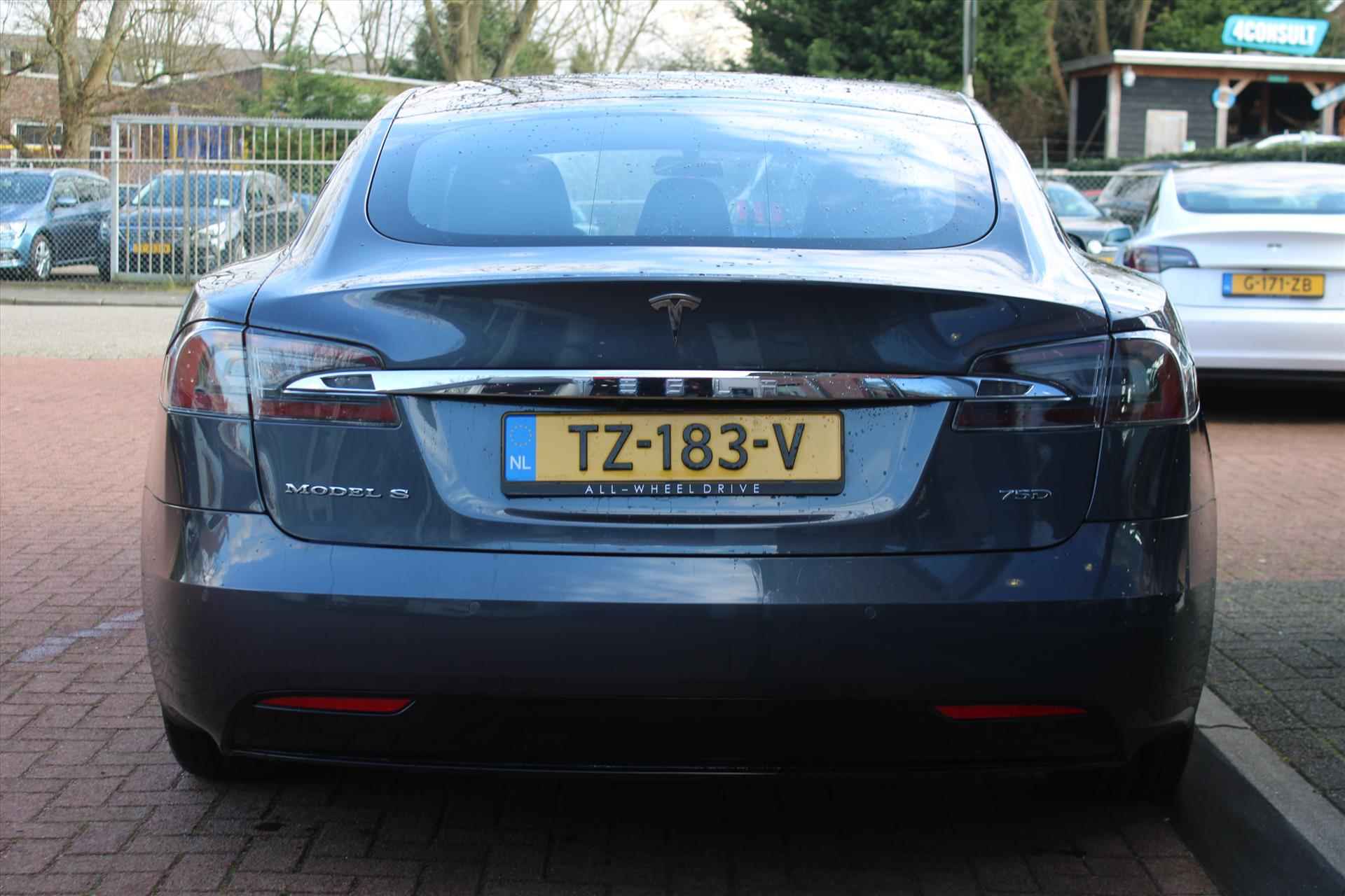 TESLA Model S 75D Base | CCS | Half-Leder | Privacy | Extra nieuwe winterbandenset | Orig. NL | Auto-Pilot | Premium Connectivity | - 5/16