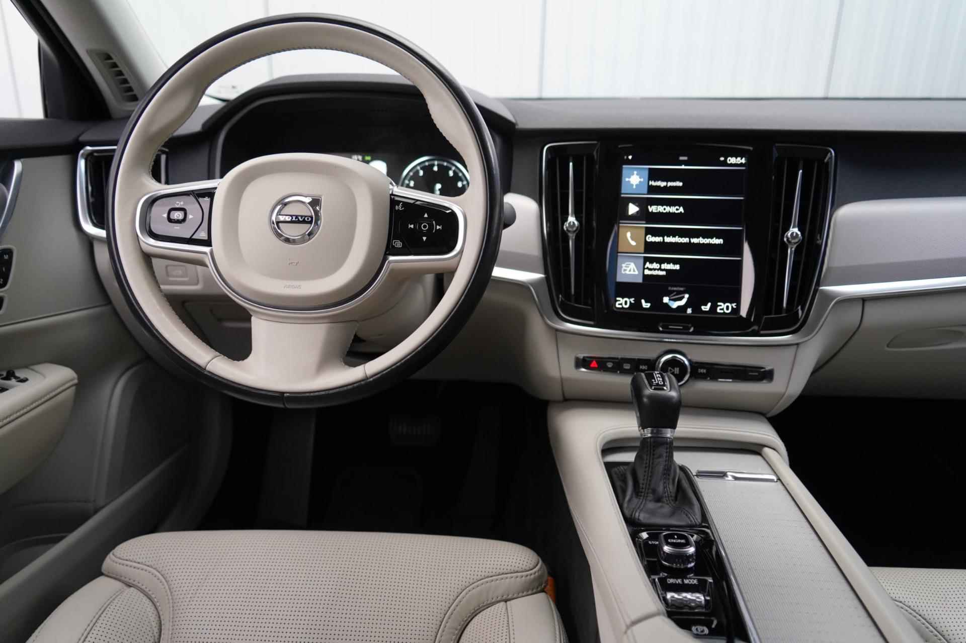 Volvo S90 2.0 T5 Inscription / 87dkm NAP / Leder / Massage / Memory Seat / Stoelverw. & Koeling / Side Assist - 12/36