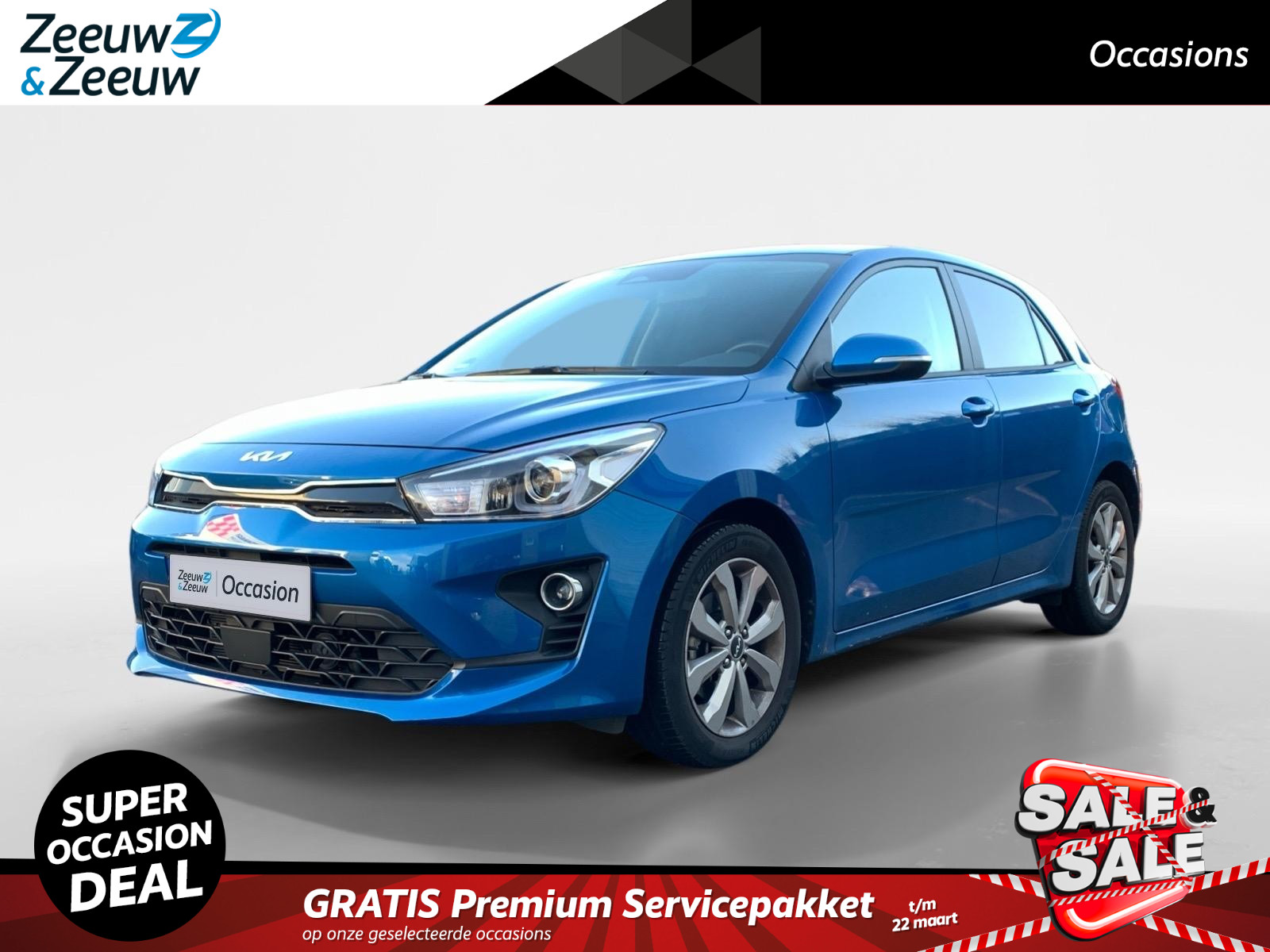 Kia Rio 1.0 T-GDi MHEV DynamicPlusLine | Keyless entry | Privacy glass | 9.000 km