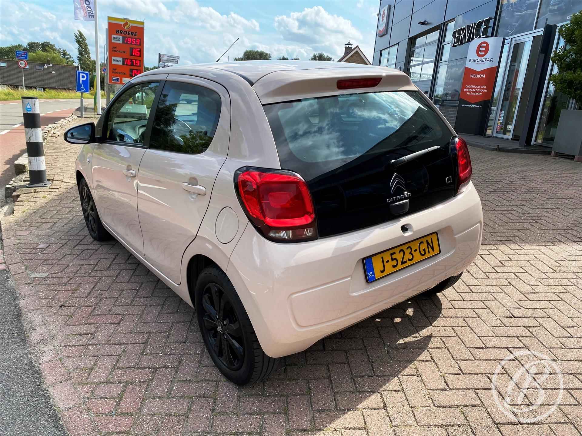 CITROEN C1 1.0 VTi 72PK5D Shine | touchscreen audio met navigatie en bluetooth, airco, navigatie, 15 inch velgen, elek ramen, toerenteller - 4/53