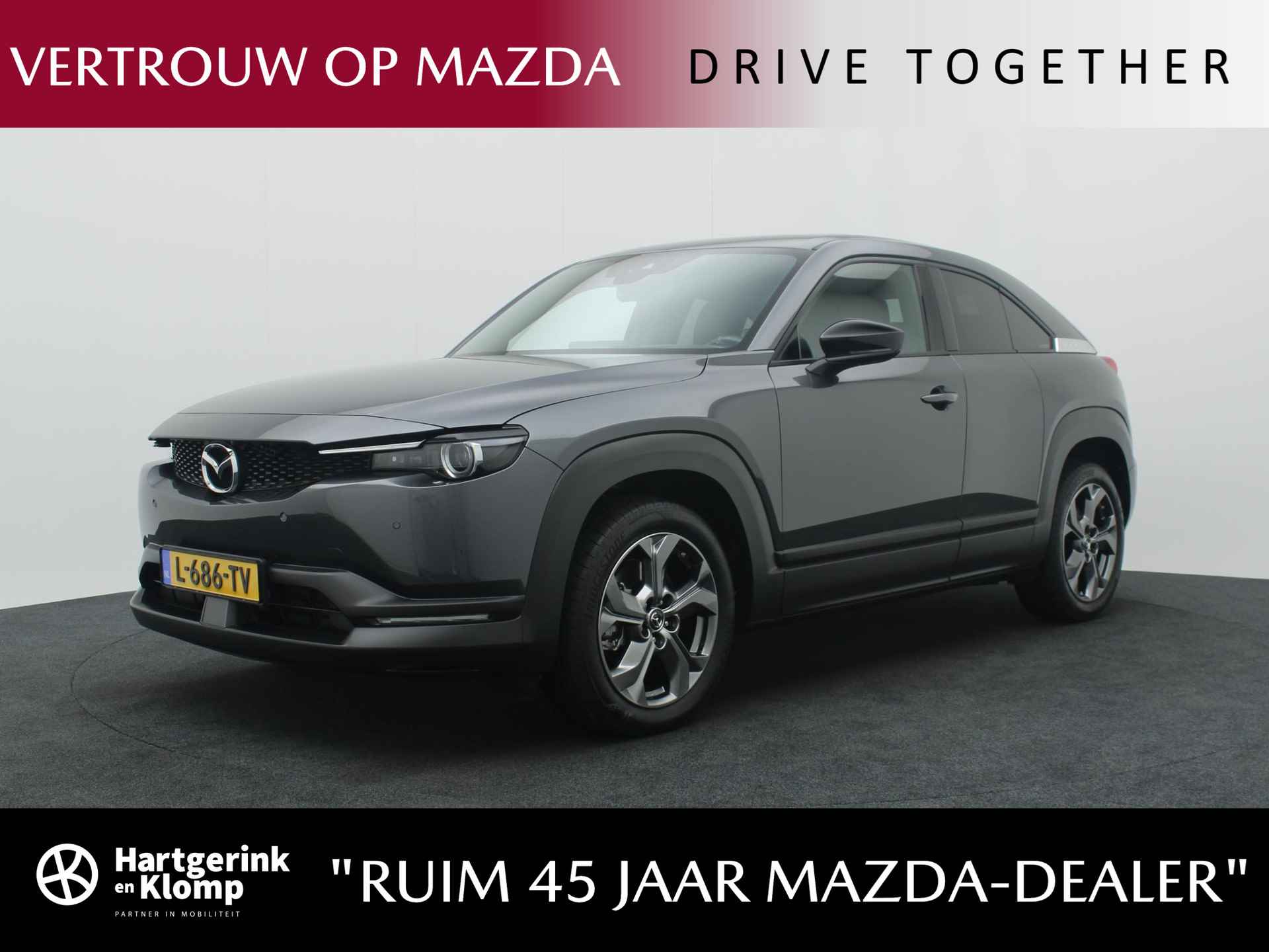 Mazda MX-30 e-SkyActiv EV Luxury : dealer onderhouden - 12% bijtelling tot 9-2026 | €2.000,- subsidie - 1/56