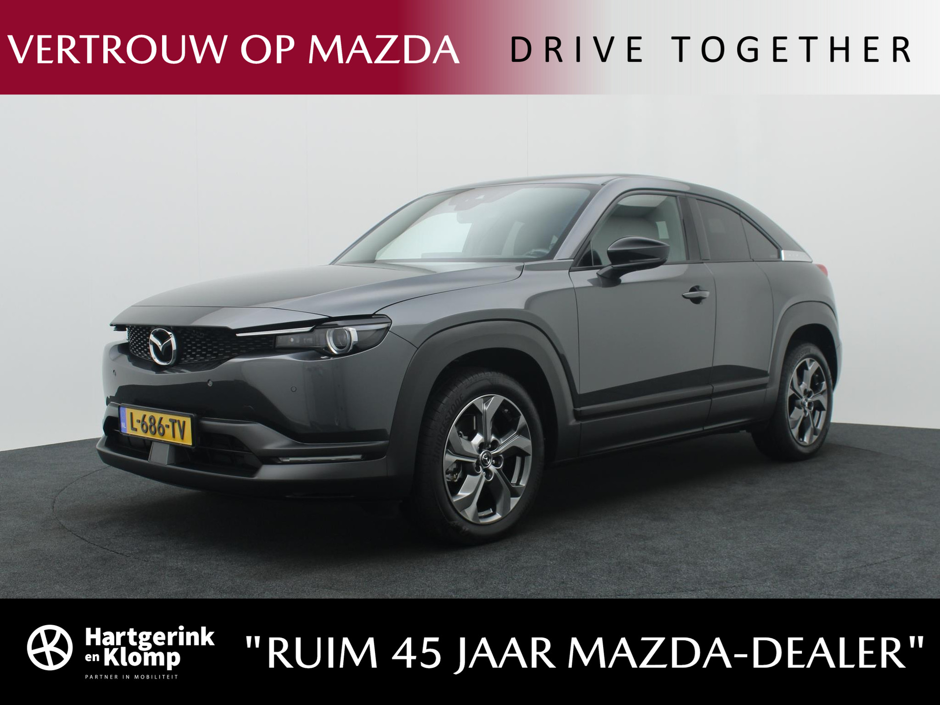 Mazda MX-30 e-SkyActiv EV Luxury : dealer onderhouden - 12% bijtelling tot 9-2026 | €2.000,- subsidie