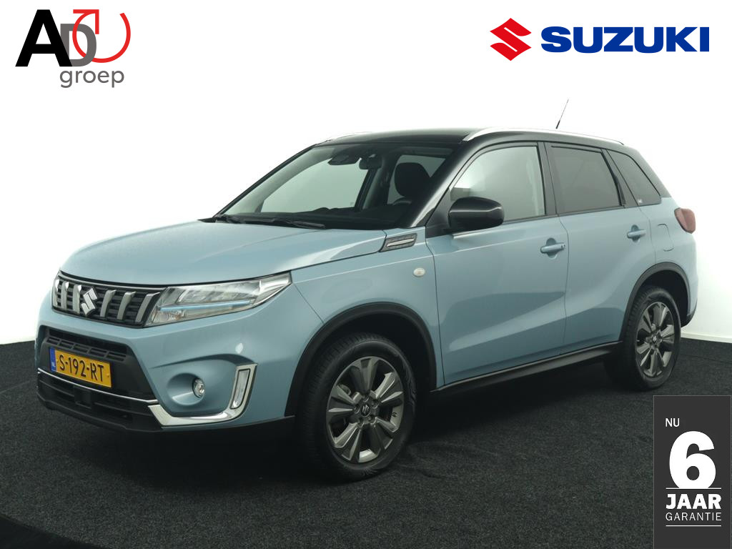 Suzuki Vitara 1.5 Hybrid Select | Navigatie | Keyless Entry | Bi Tone | Suzuki Safety Systeem | Achteruitrijcamera | Automaat | Led Verlichting | Dodehoek Detectie | bij viaBOVAG.nl