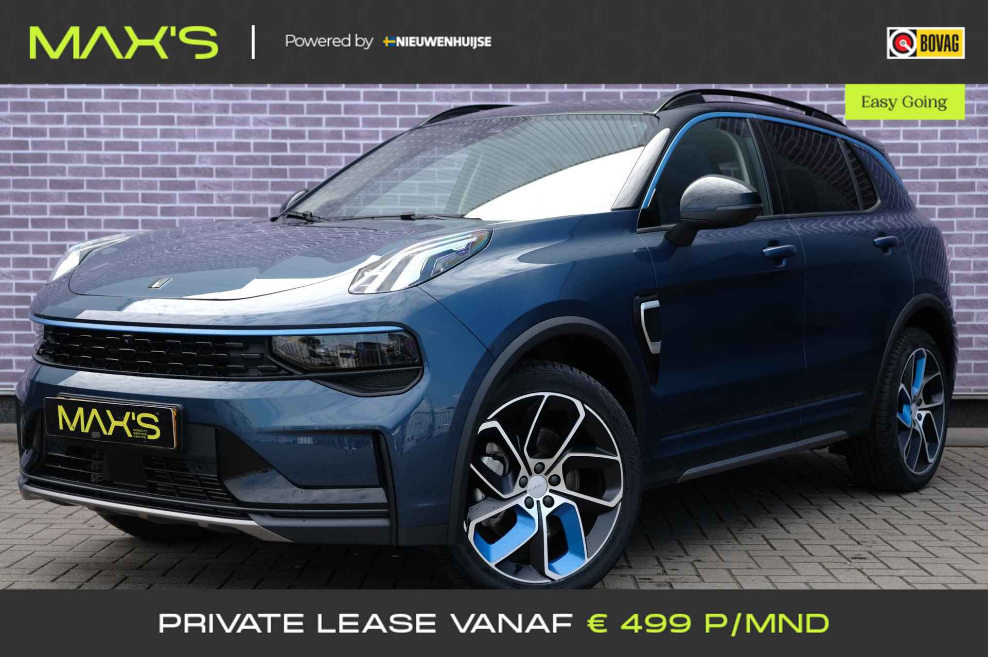 Lynk & Co 01 1.5 | Elegante SUV | Panoramadak | Adaptive Cruise Control | 20" LM-velgen | Premium Audio Systeem | Apple Carplay/Android Auto | Stoelverwarming | 360 gr. camera | Keyless Entry